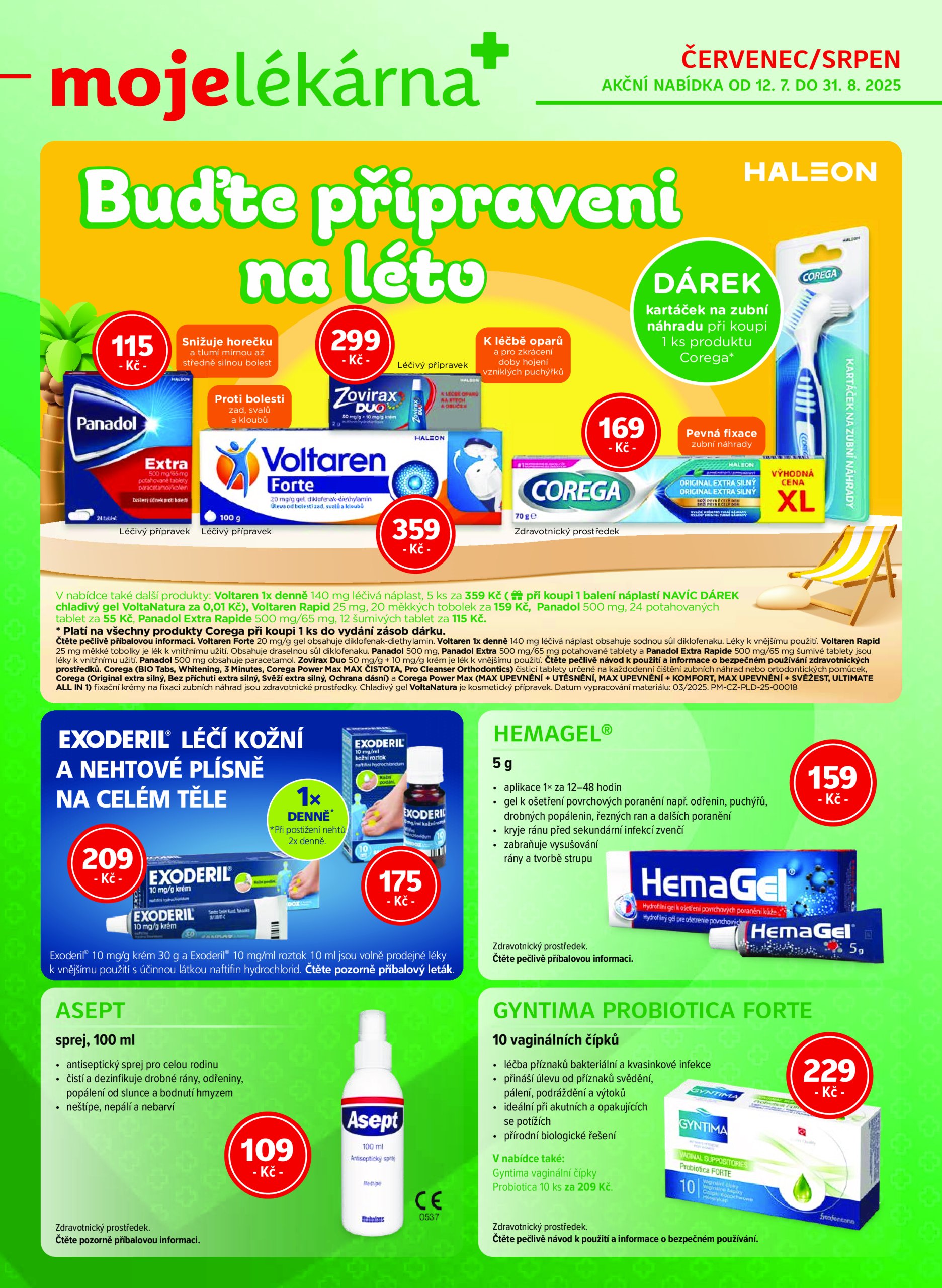 moje-lekarna - Leták Moje lékarna od 12.07. do 31.08.