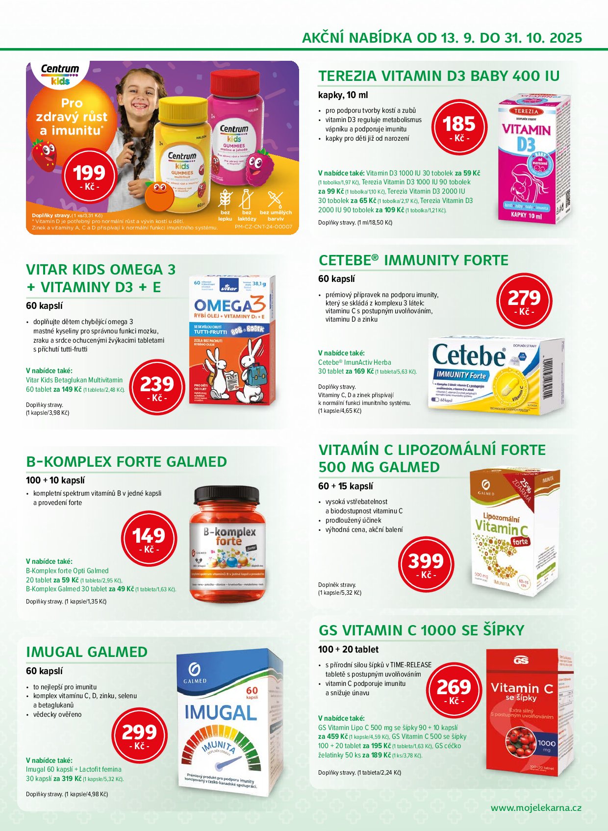 moje-lekarna - Leták Moje lékarna od 13.09. do 31.10. - page: 9