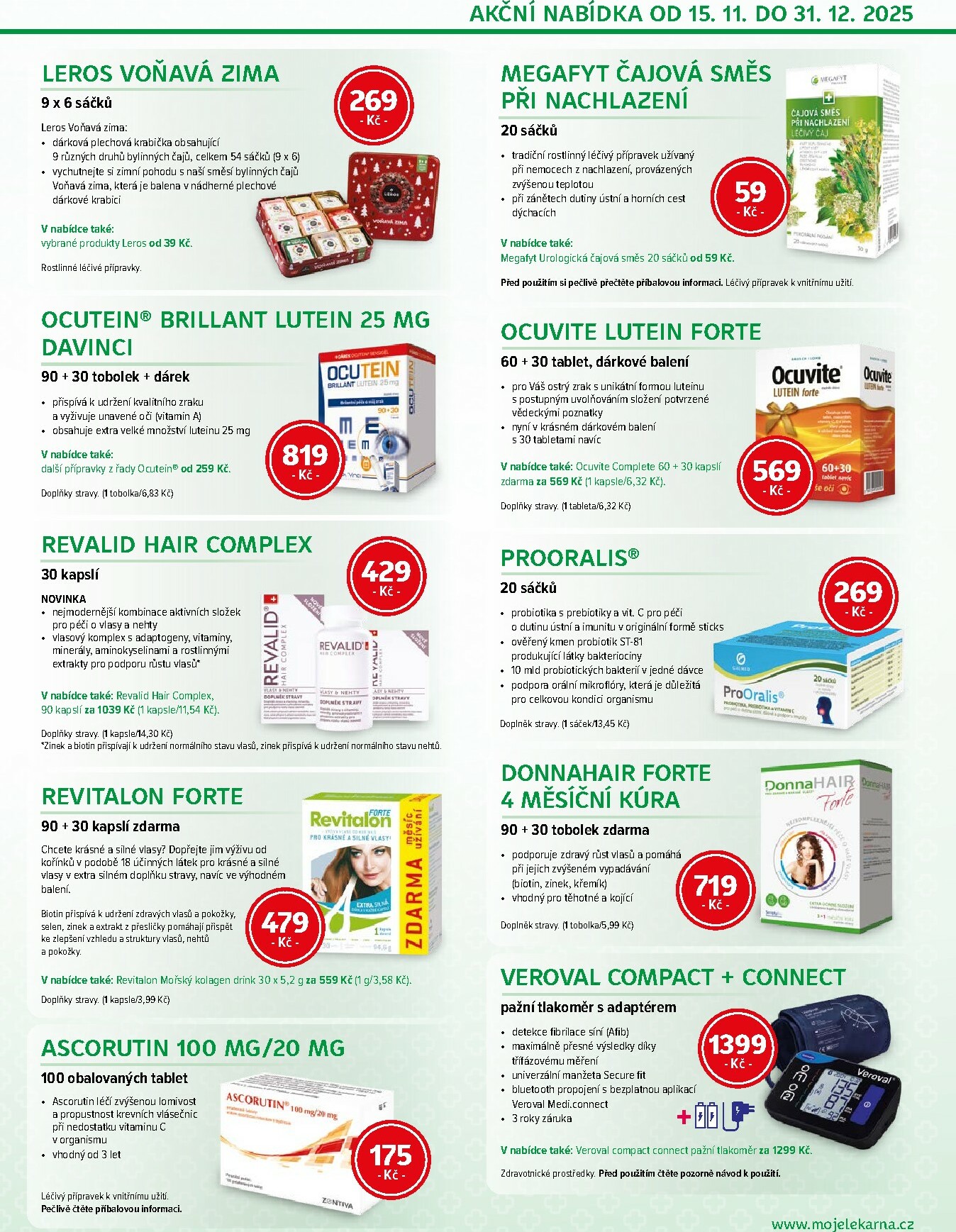 moje-lekarna - Aktuální leták Moje lékarna od 15.11. do 31.12. - page: 11
