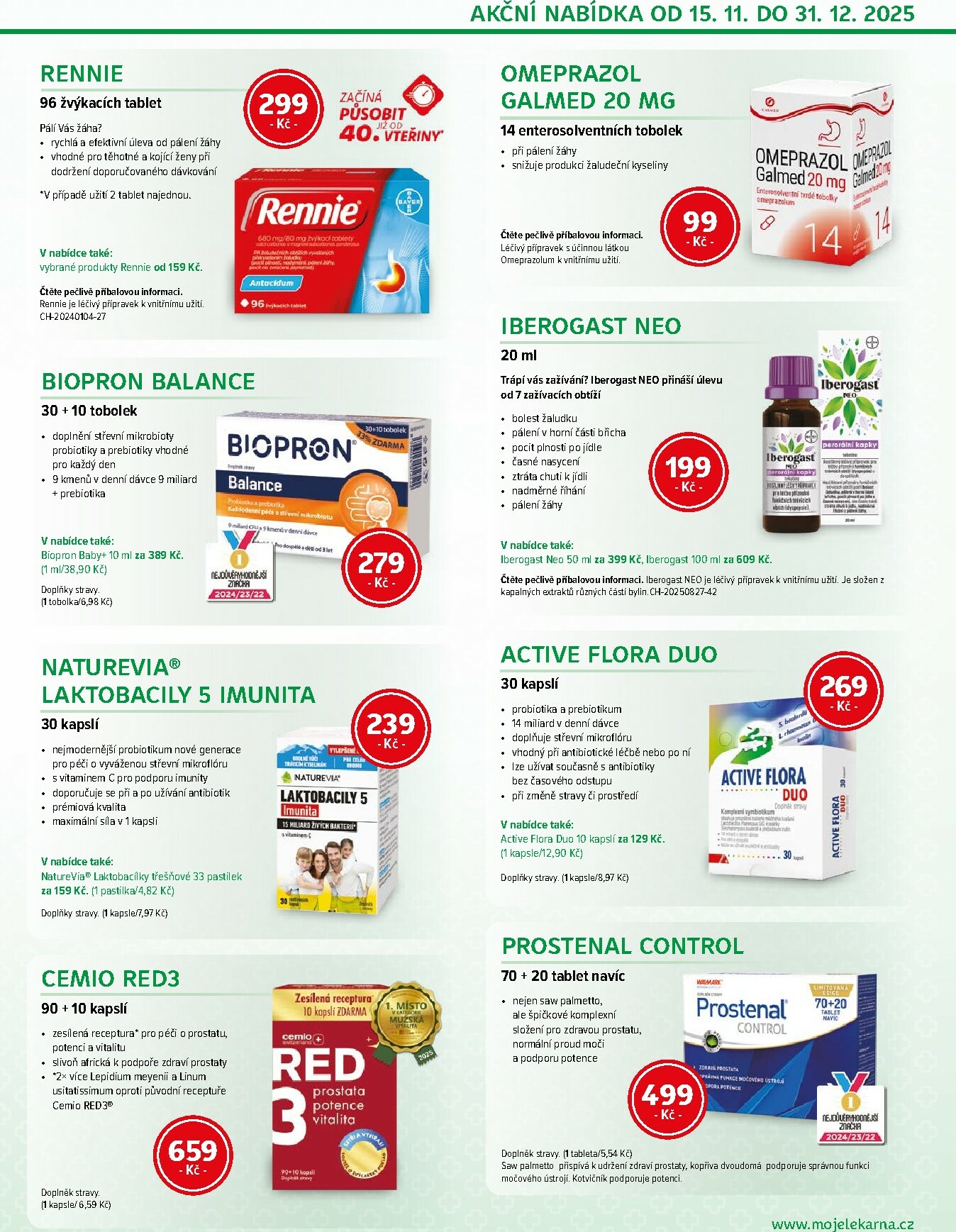 moje-lekarna - Aktuální leták Moje lékarna od 15.11. do 31.12. - page: 5