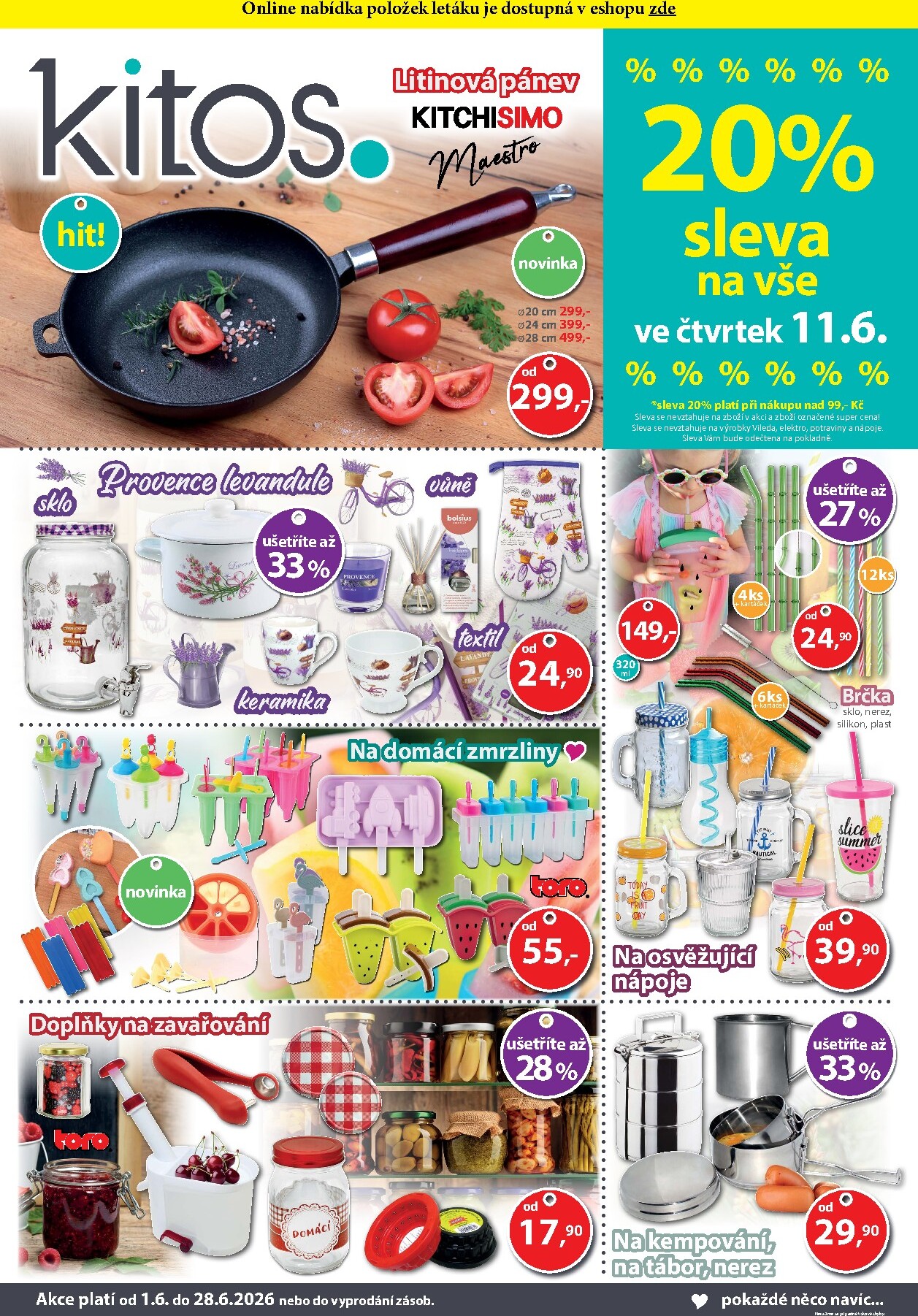 kitos-cz - Aktuální Kitos leták platný od pondělí 01.06.2026 do neděle 28.06.2026 - page: 1