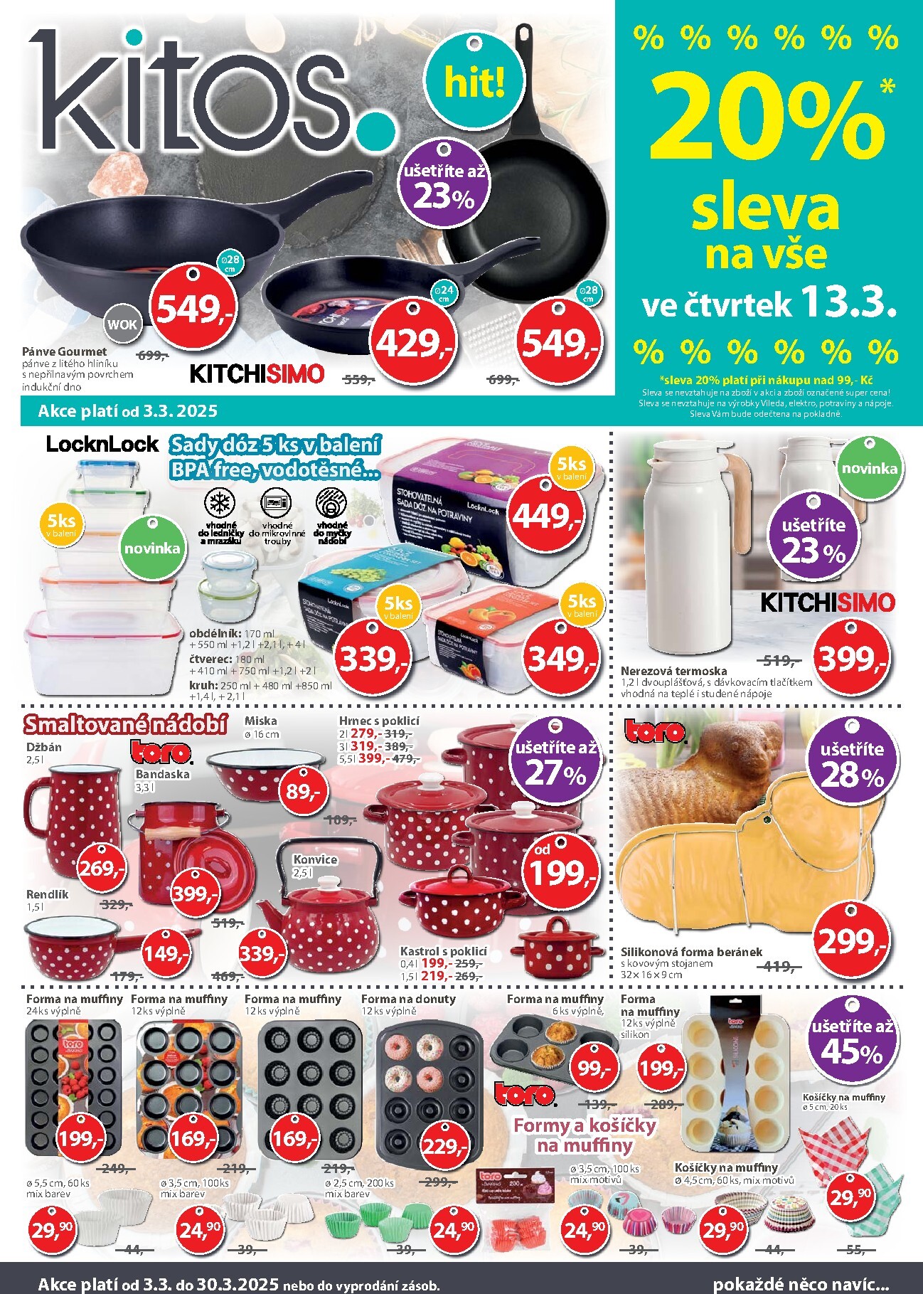 kitos-cz - Kitos leták platný od úterý 03.03.2026 do pondělí 30.03.2026