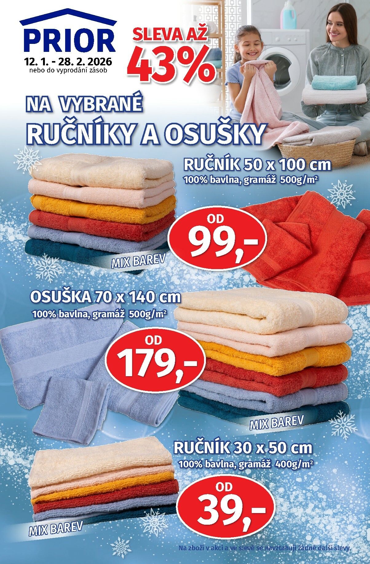 prior - Aktuální leták Prior - Bytový textil od 12.01. do 28.02.