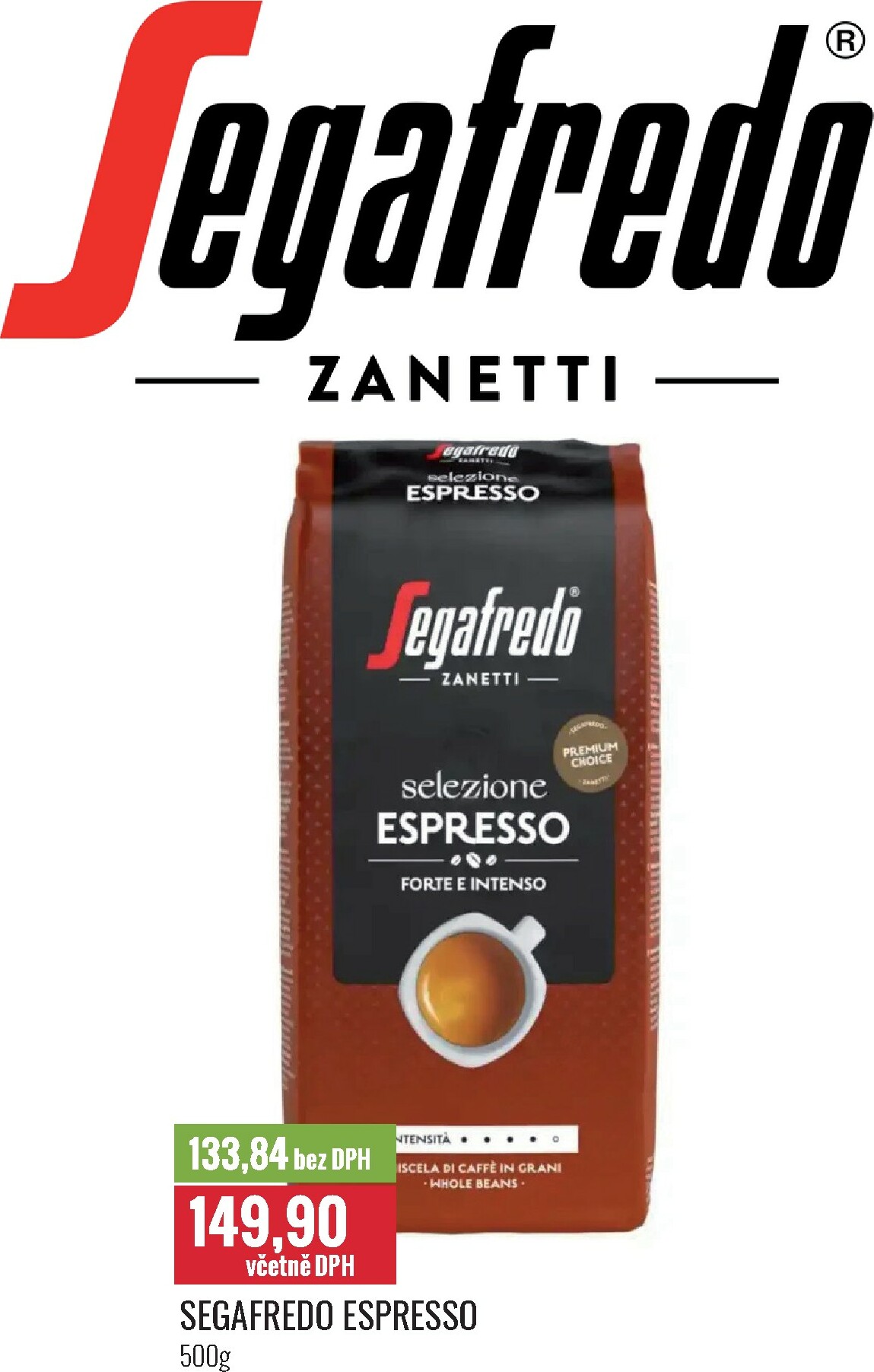 ratio - Aktuální leták Ratio - Segafredo espresso od 01.10. do 31.10.