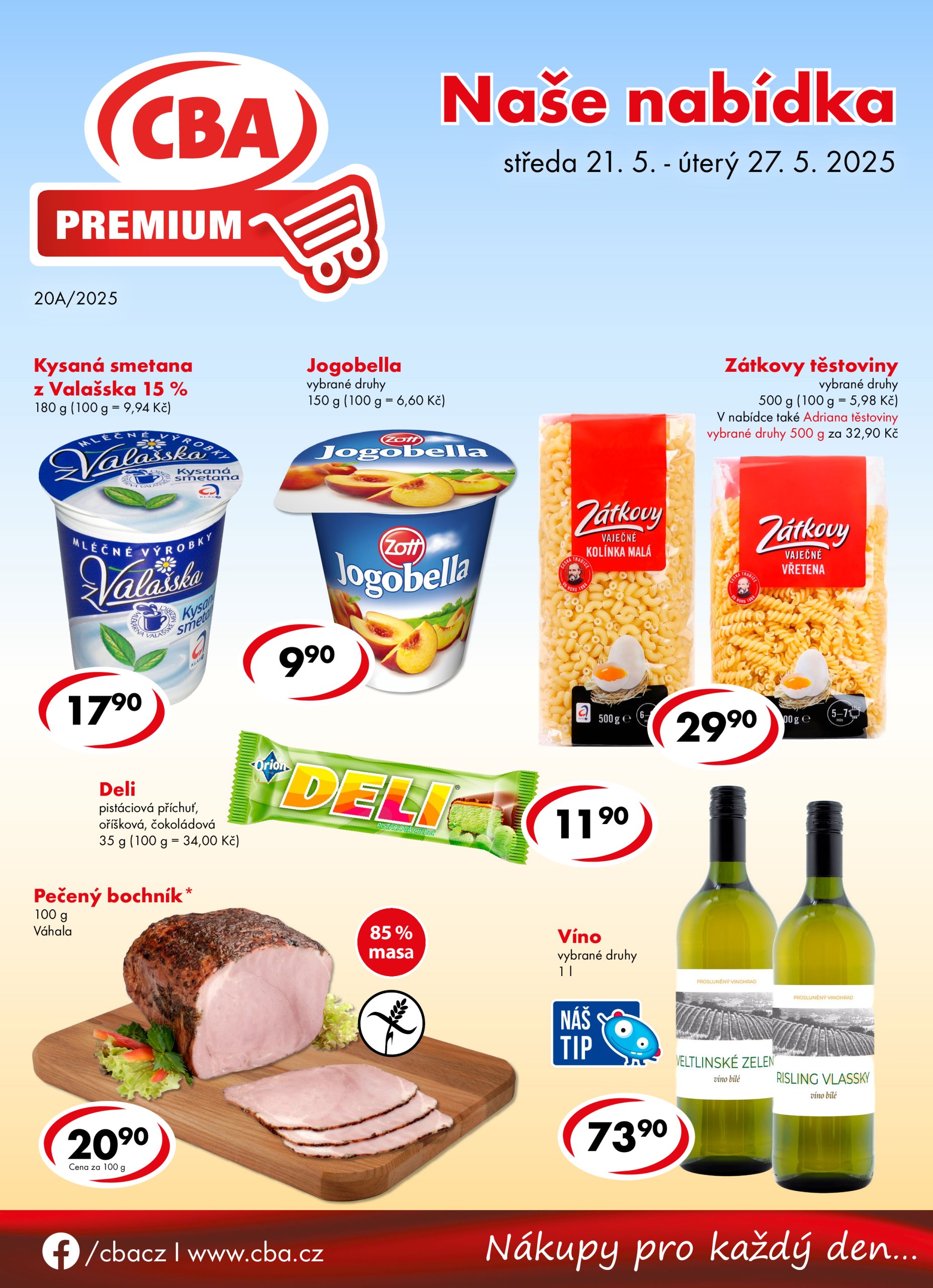 cba - Leták CBA Premium od 21.05. do 27.05.
