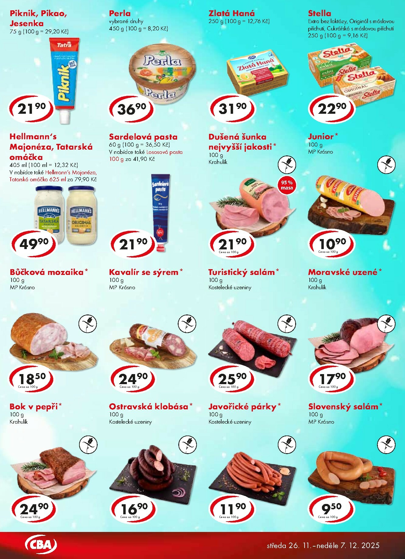 cba - Aktuální leták CBA - Potraviny od 26.11. do 07.12. - page: 3