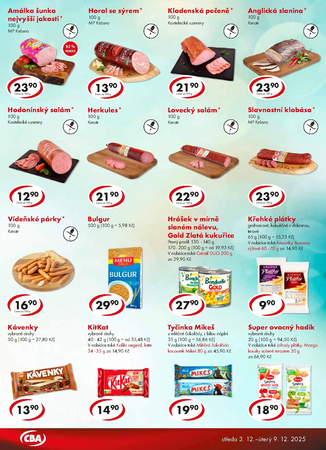 cba - Aktuální leták CBA Premium od 03.12. do 09.12. - page: 3