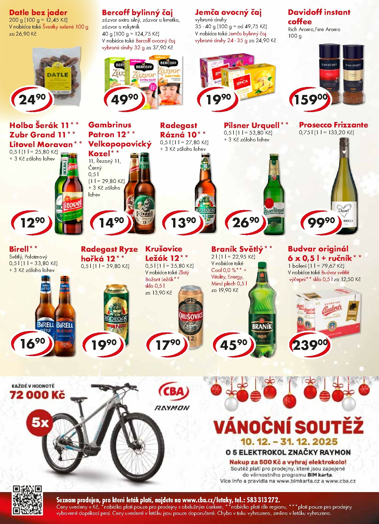 cba - Aktuální leták CBA - Potraviny od 10.12. do 31.12. - page: 6