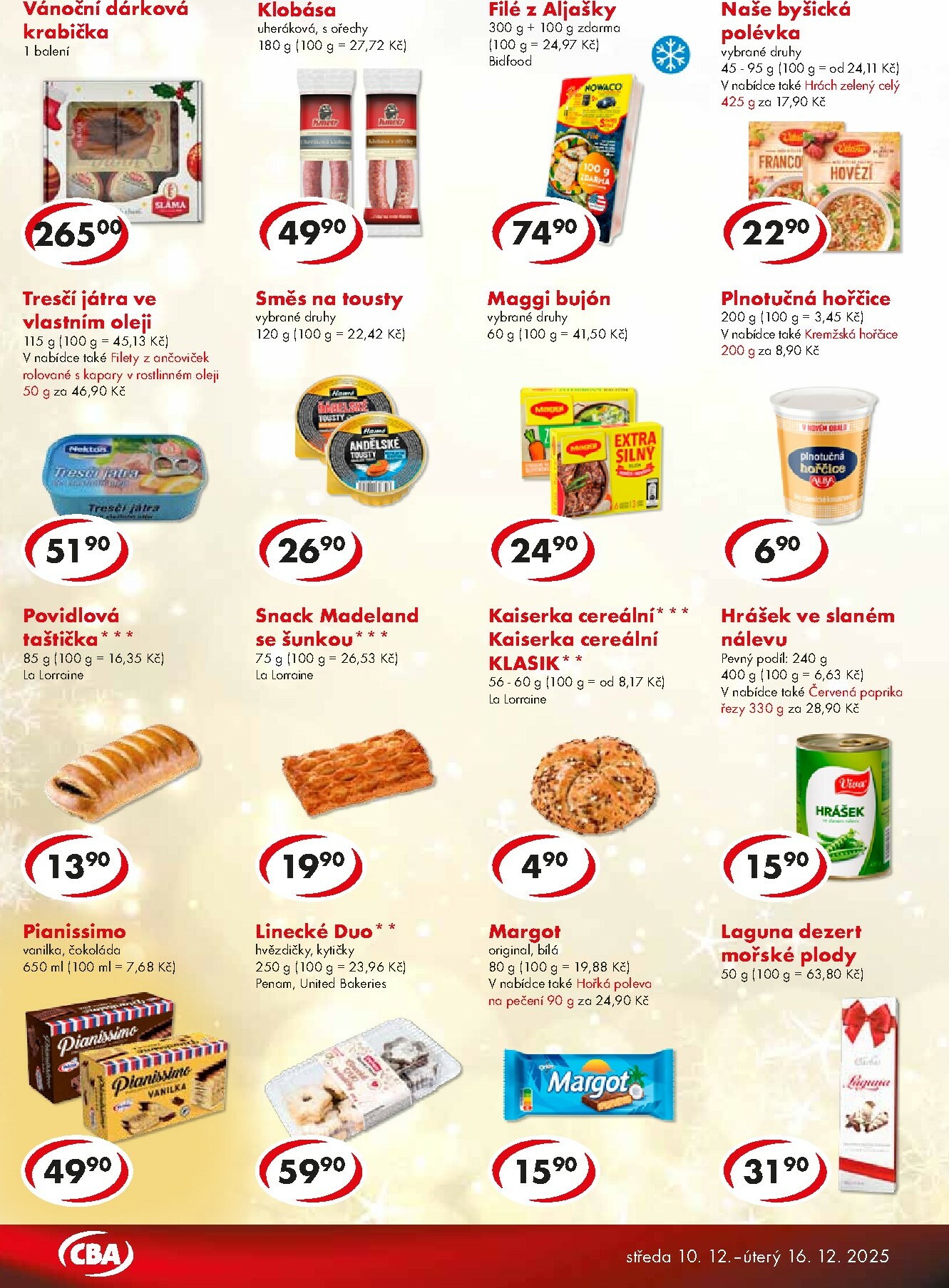cba - Aktuální leták CBA Premium od 10.12. do 16.12. - page: 4