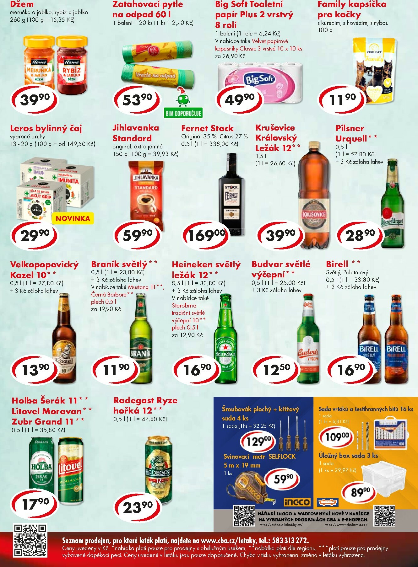 cba - Aktuální leták CBA - Potraviny od 21.01. do 01.02. - page: 4