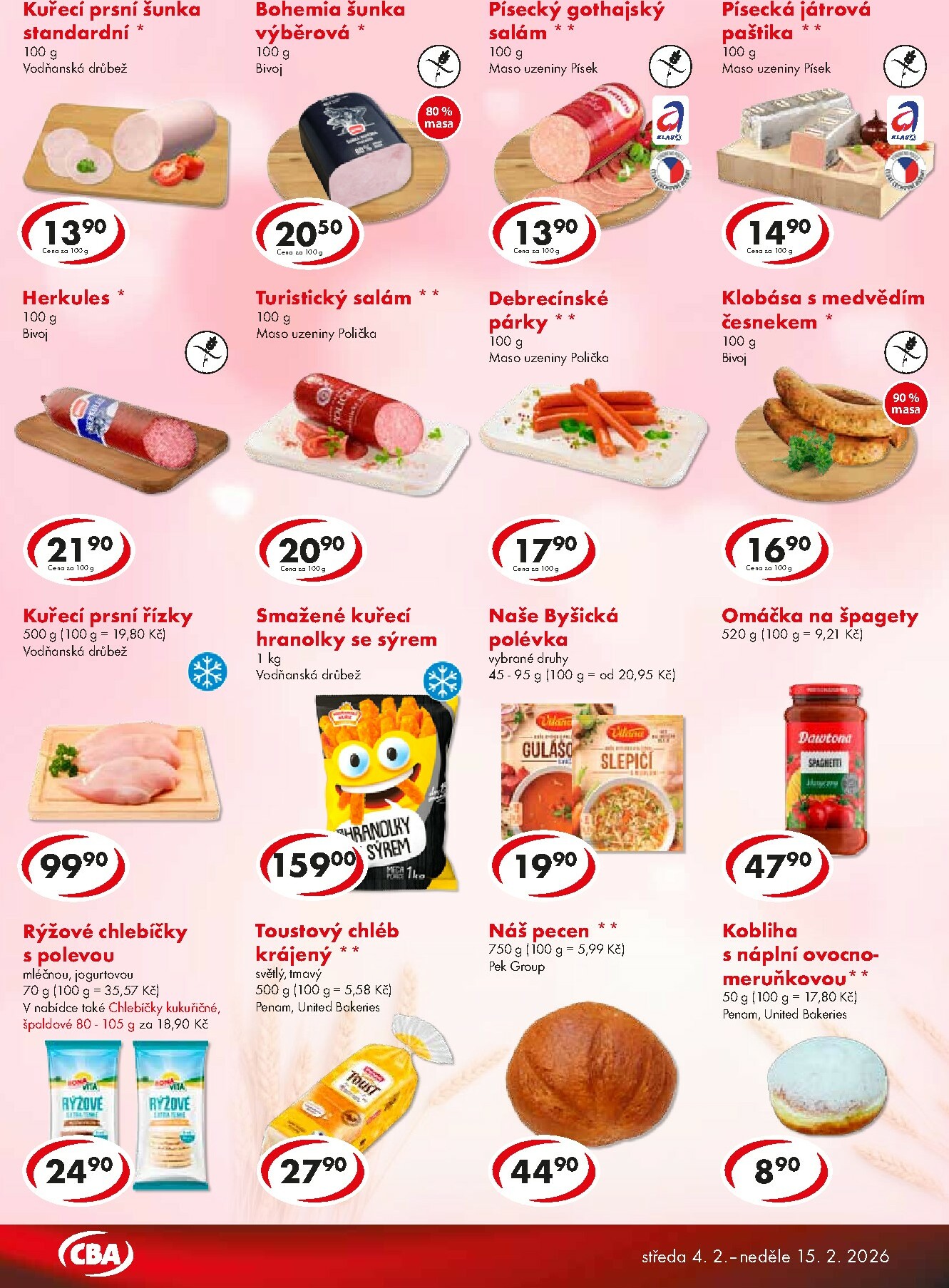 cba - CBA - Potraviny leták platný od středy 04.02.2026 do neděle 15.02.2026 - page: 3