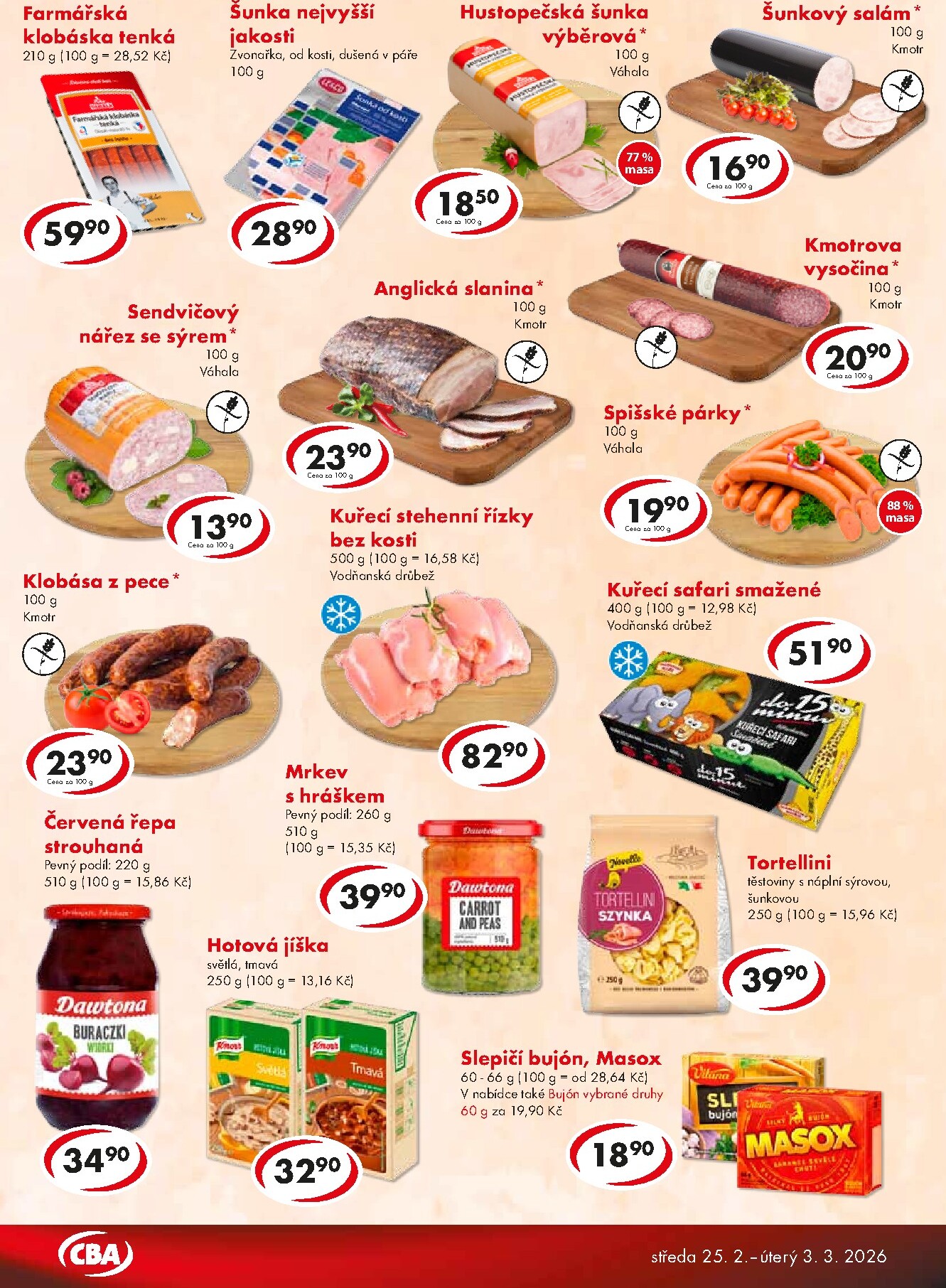 cba - CBA Premium leták platný od středy 25.02.2026 do úterý 03.03.2026 - page: 3