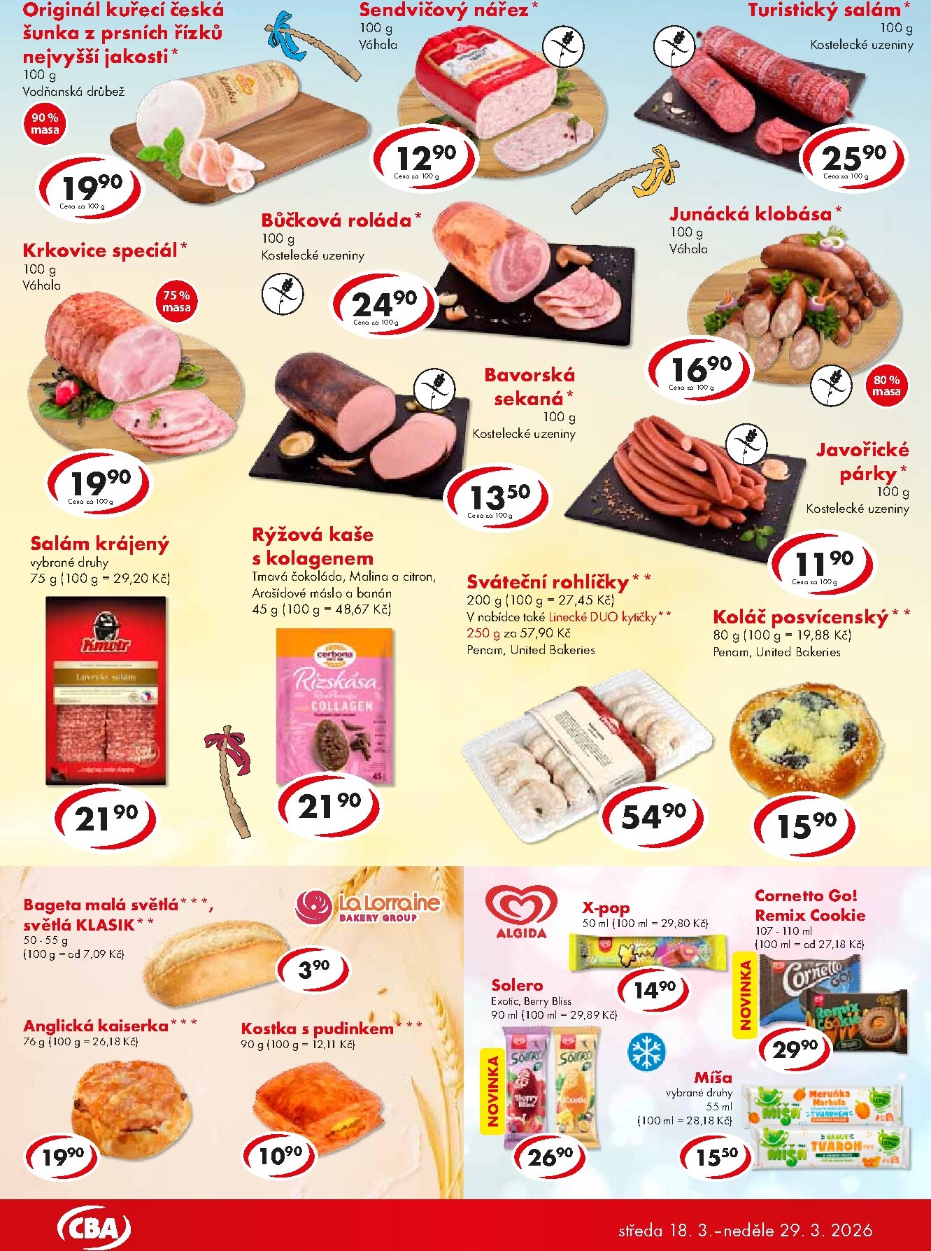 cba - CBA leták platný od středy 18.03.2026 do neděle 29.03.2026 - page: 3