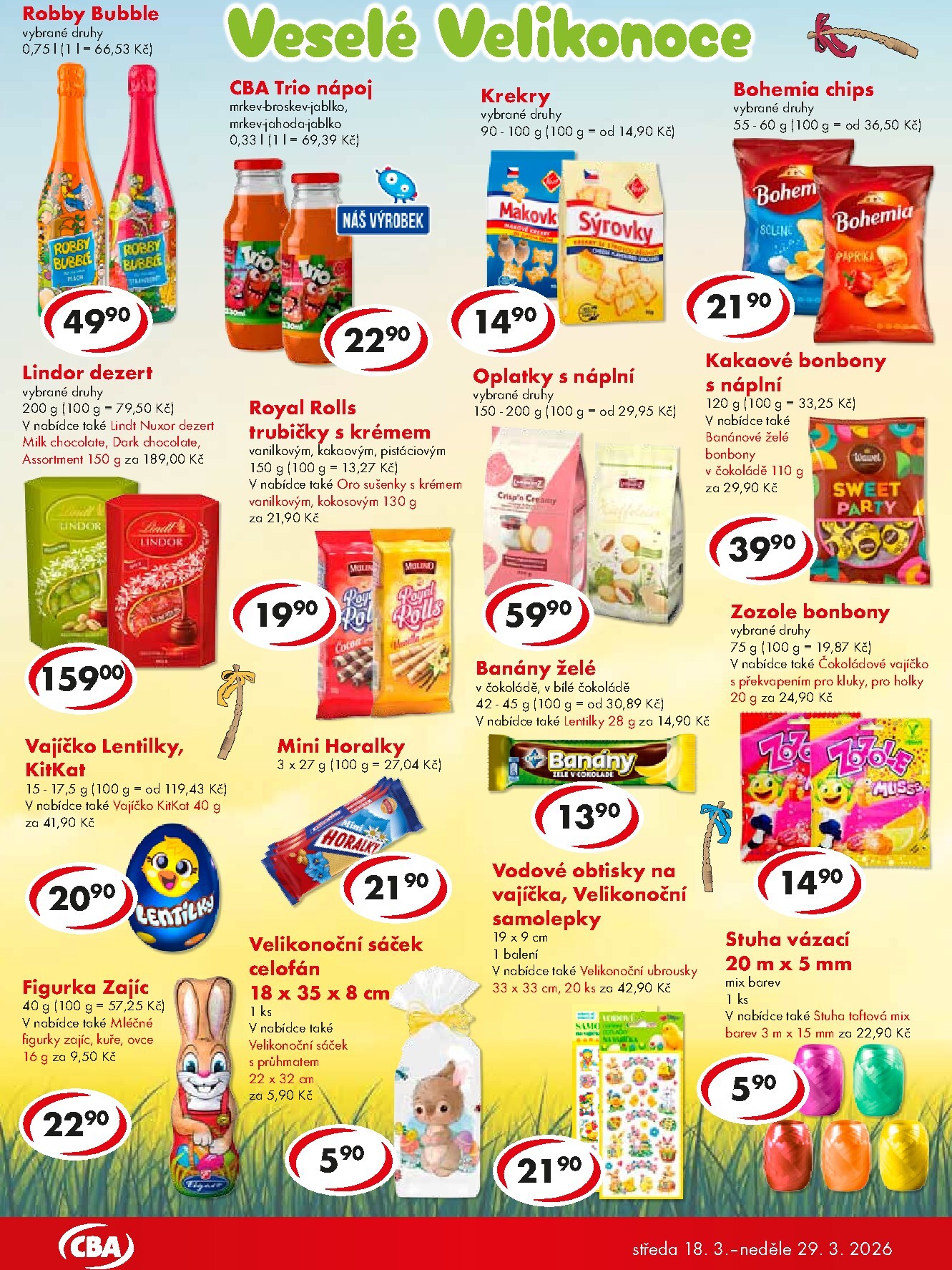 cba - CBA leták platný od středy 18.03.2026 do neděle 29.03.2026 - page: 4