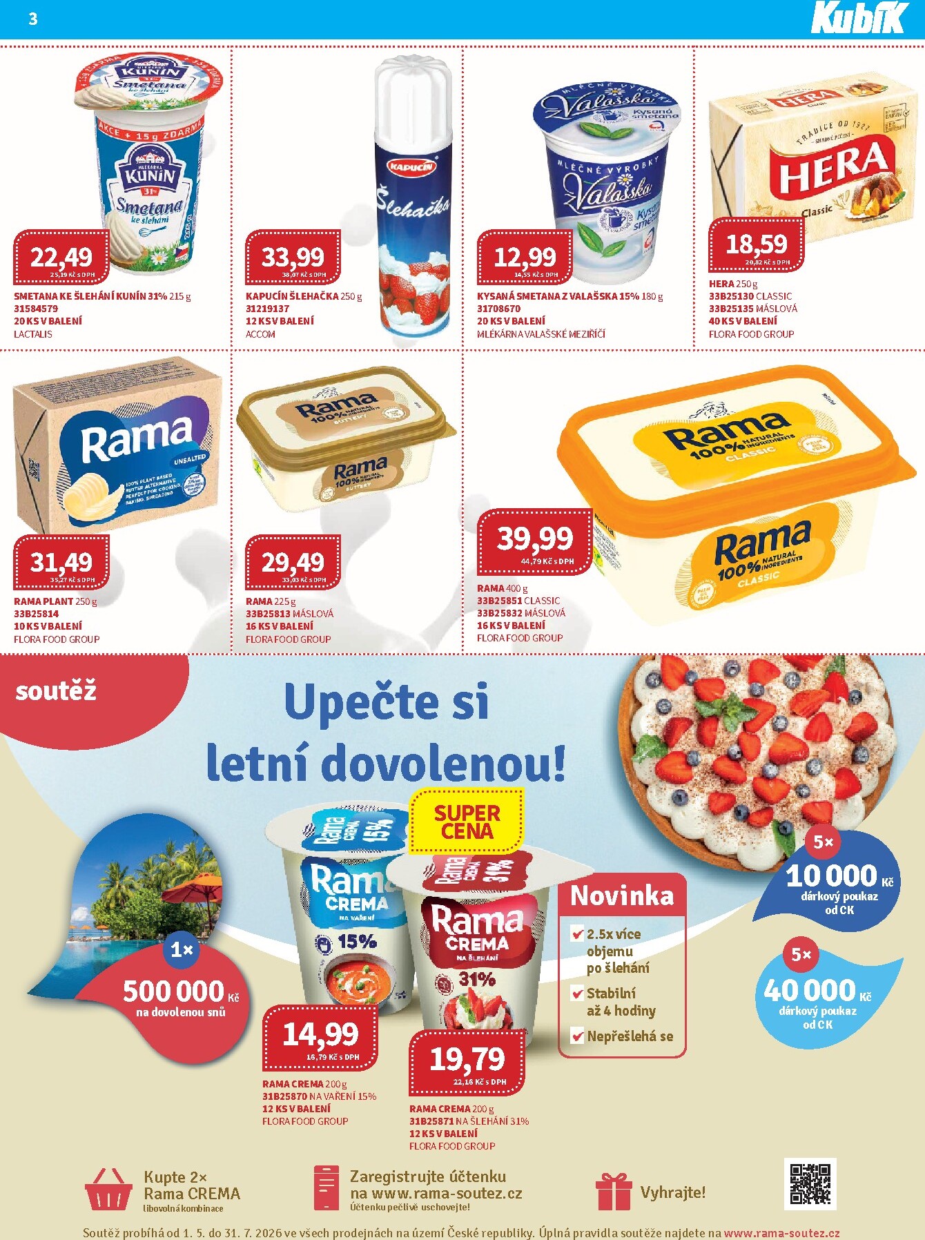kubik - Aktuální Kubík leták platný od středy 01.07.2026 do pátku 31.07.2026 - page: 3