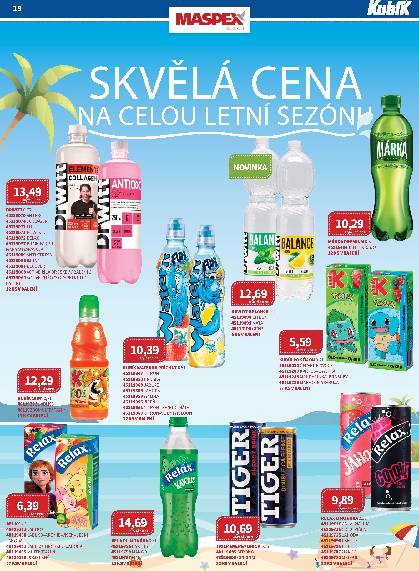 kubik - Aktuální Kubík leták platný od středy 01.07.2026 do pátku 31.07.2026 - page: 19