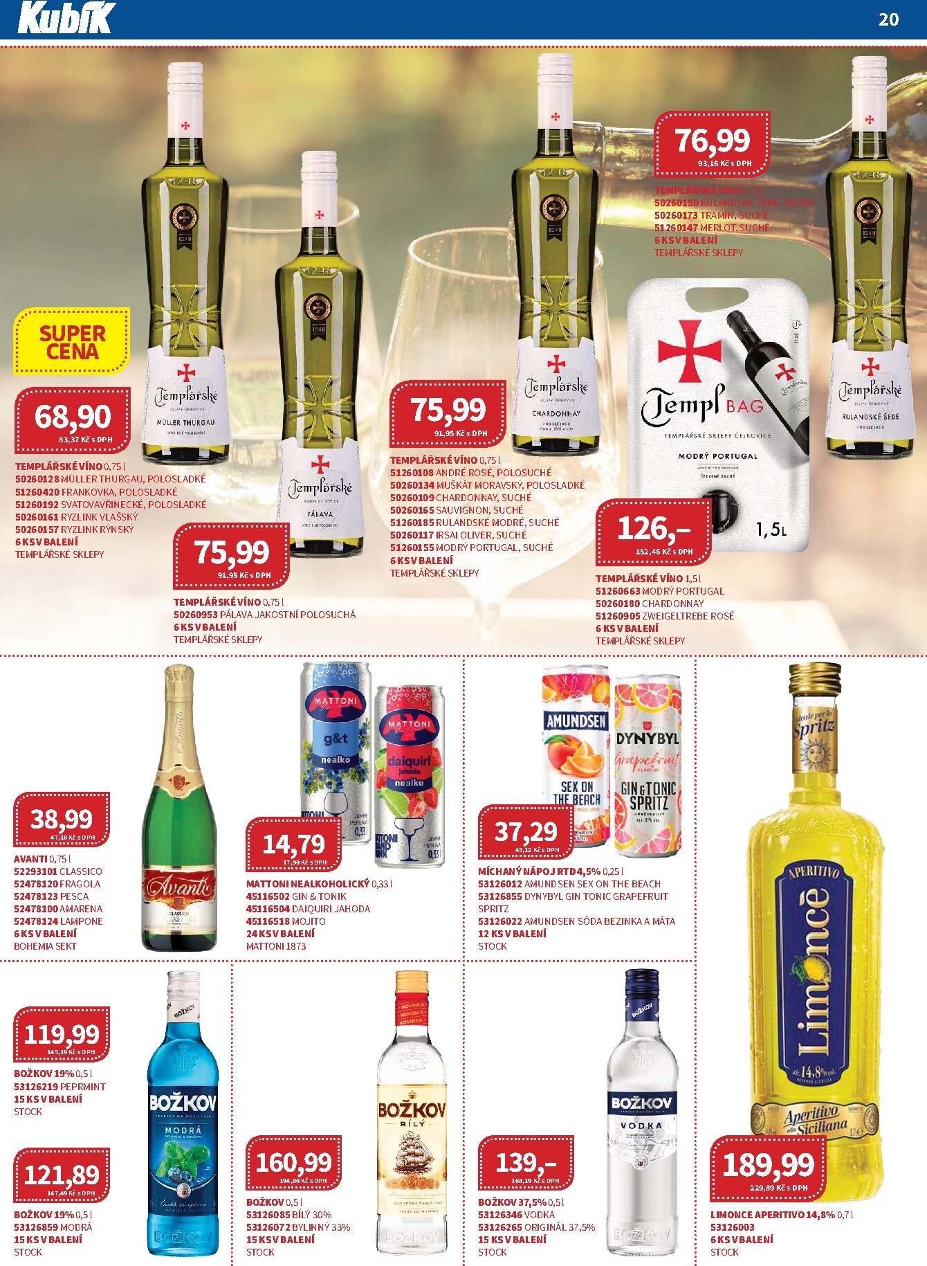 kubik - Aktuální Kubík leták platný od středy 01.07.2026 do pátku 31.07.2026 - page: 20