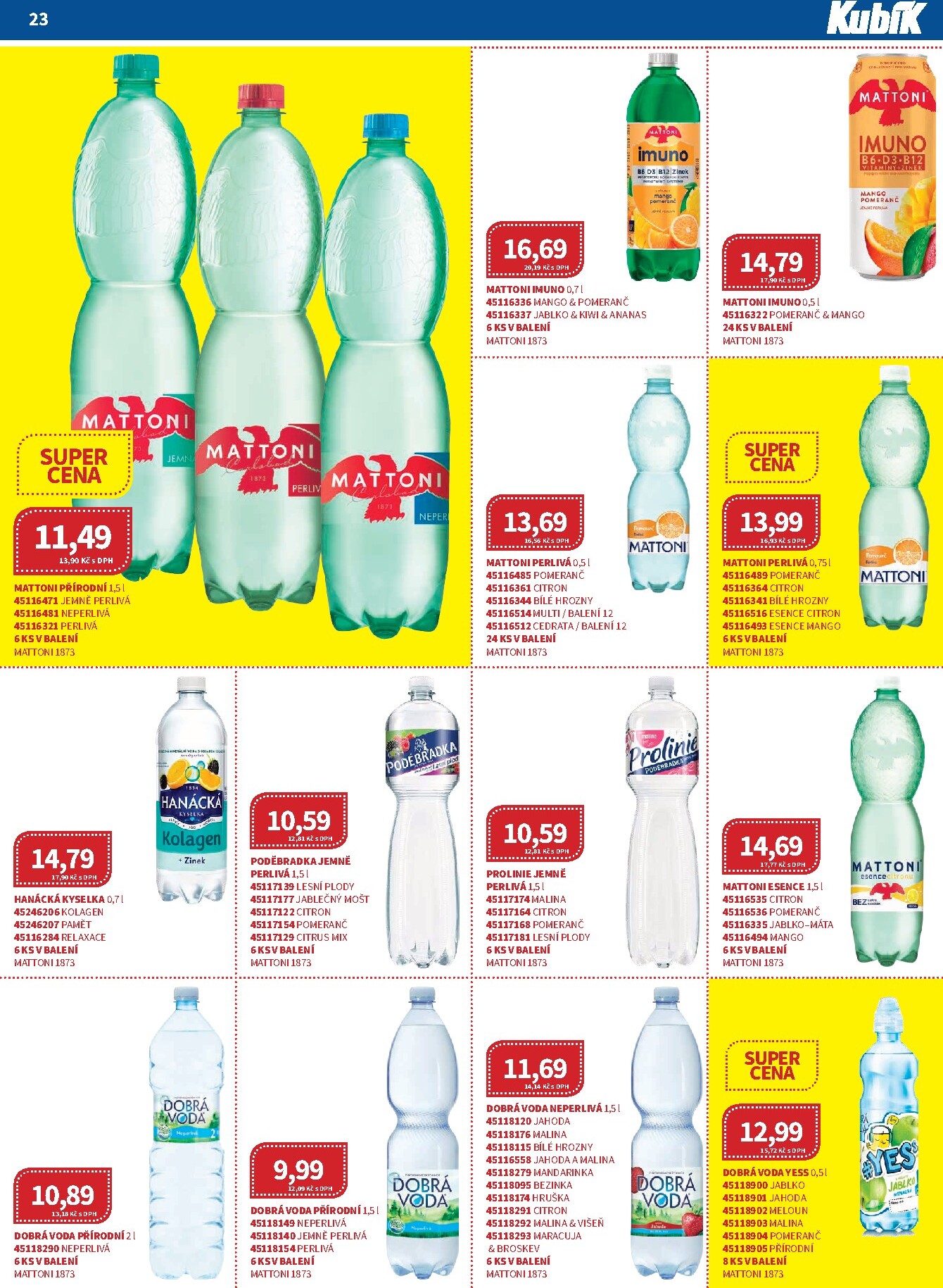 kubik - Aktuální Kubík leták platný od středy 01.07.2026 do pátku 31.07.2026 - page: 23