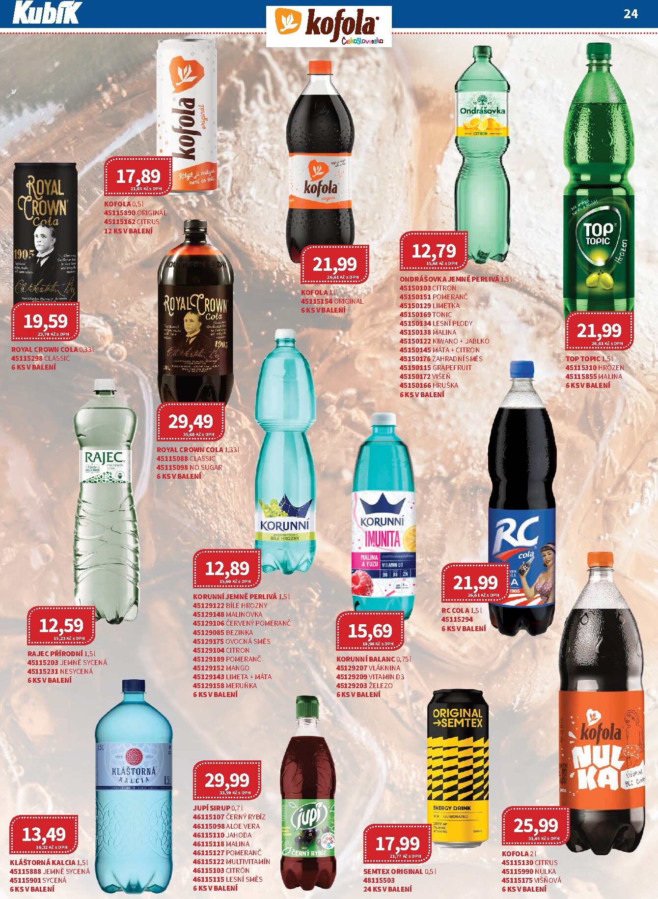 kubik - Aktuální Kubík leták platný od středy 01.07.2026 do pátku 31.07.2026 - page: 24