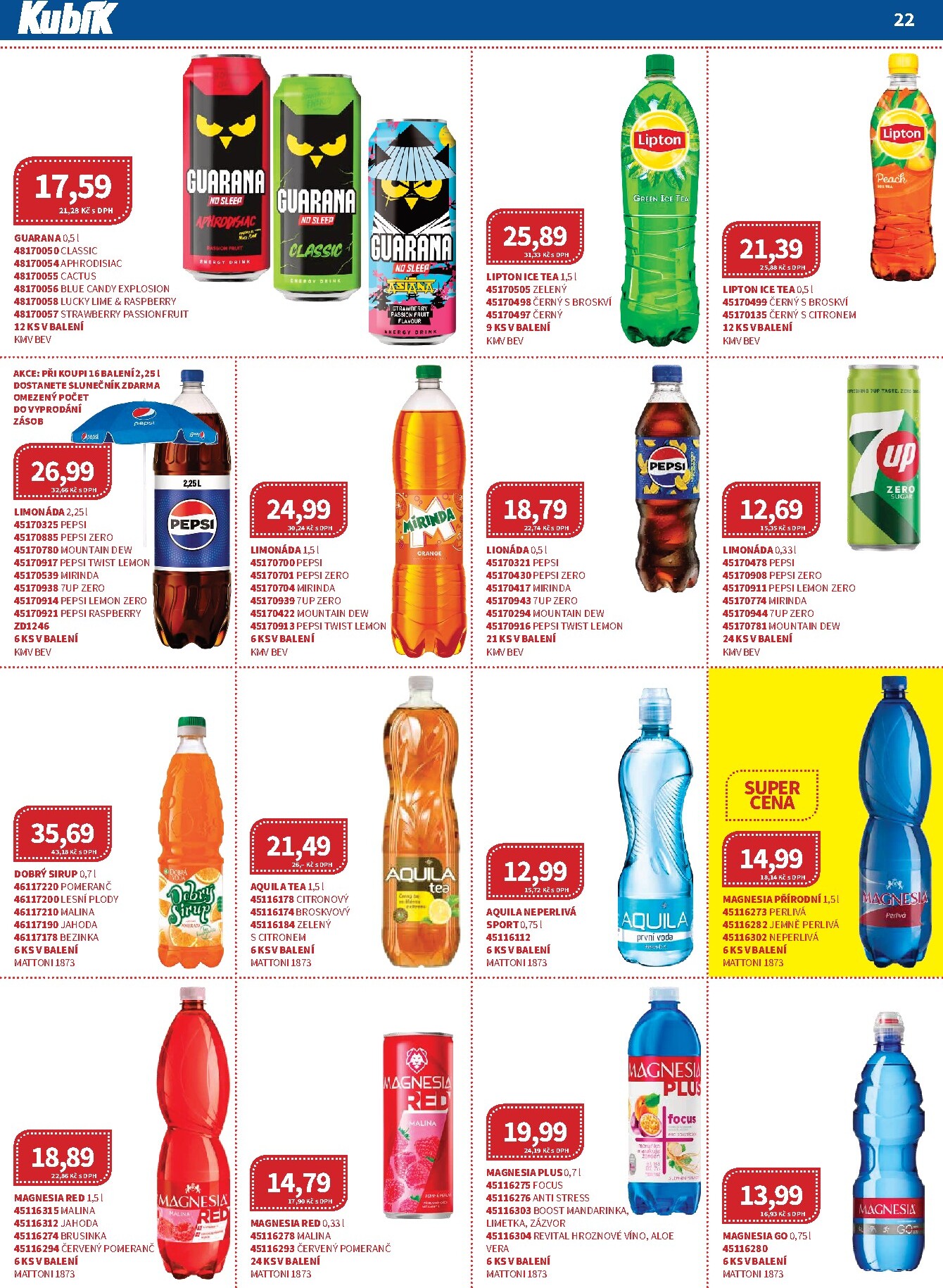kubik - Aktuální Kubík leták platný od středy 01.07.2026 do pátku 31.07.2026 - page: 22