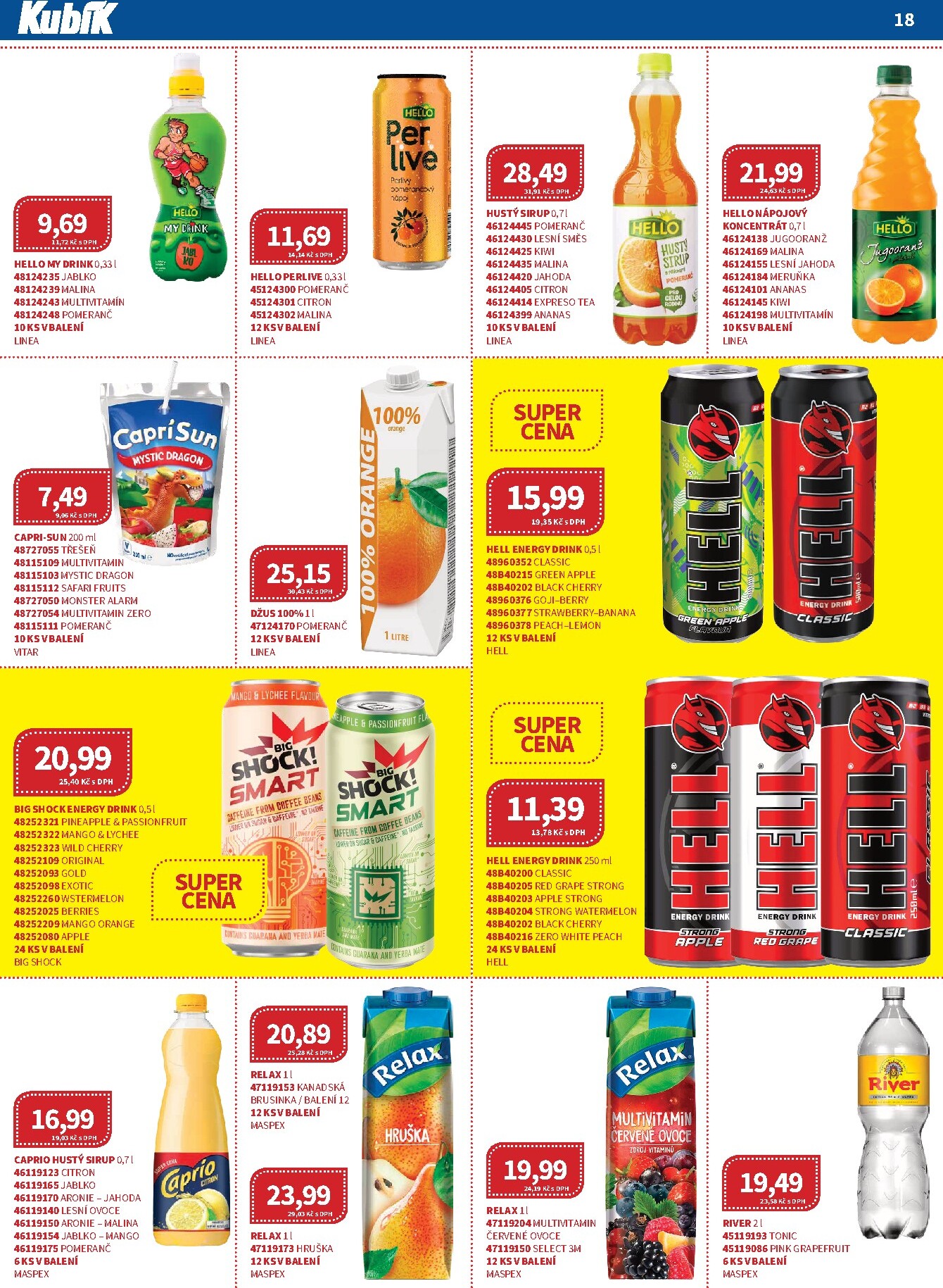 kubik - Aktuální Kubík leták platný od středy 01.07.2026 do pátku 31.07.2026 - page: 18