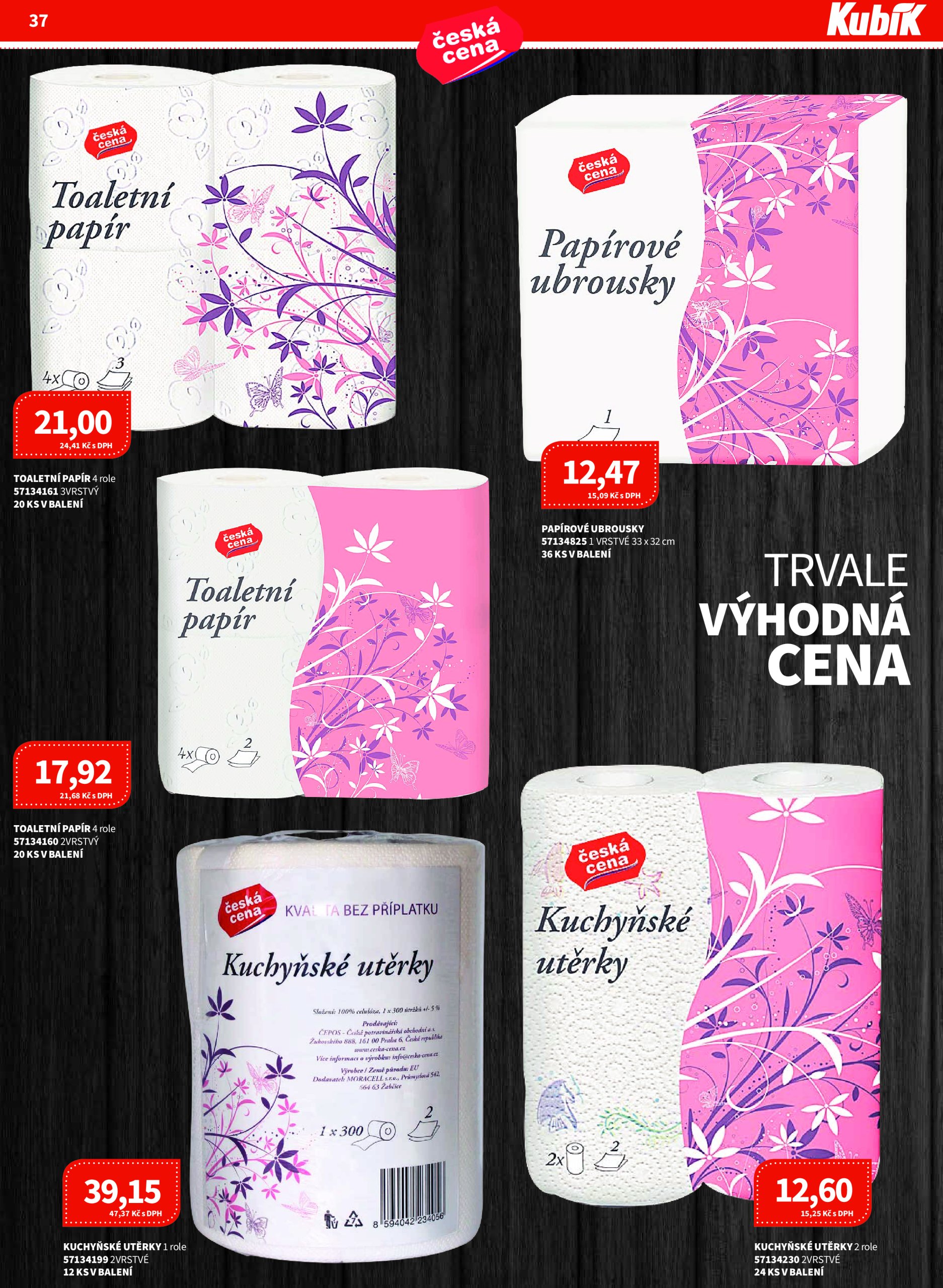 kubik - Leták Kubík - Velkoobchod od 01.06. do 30.06. - page: 37