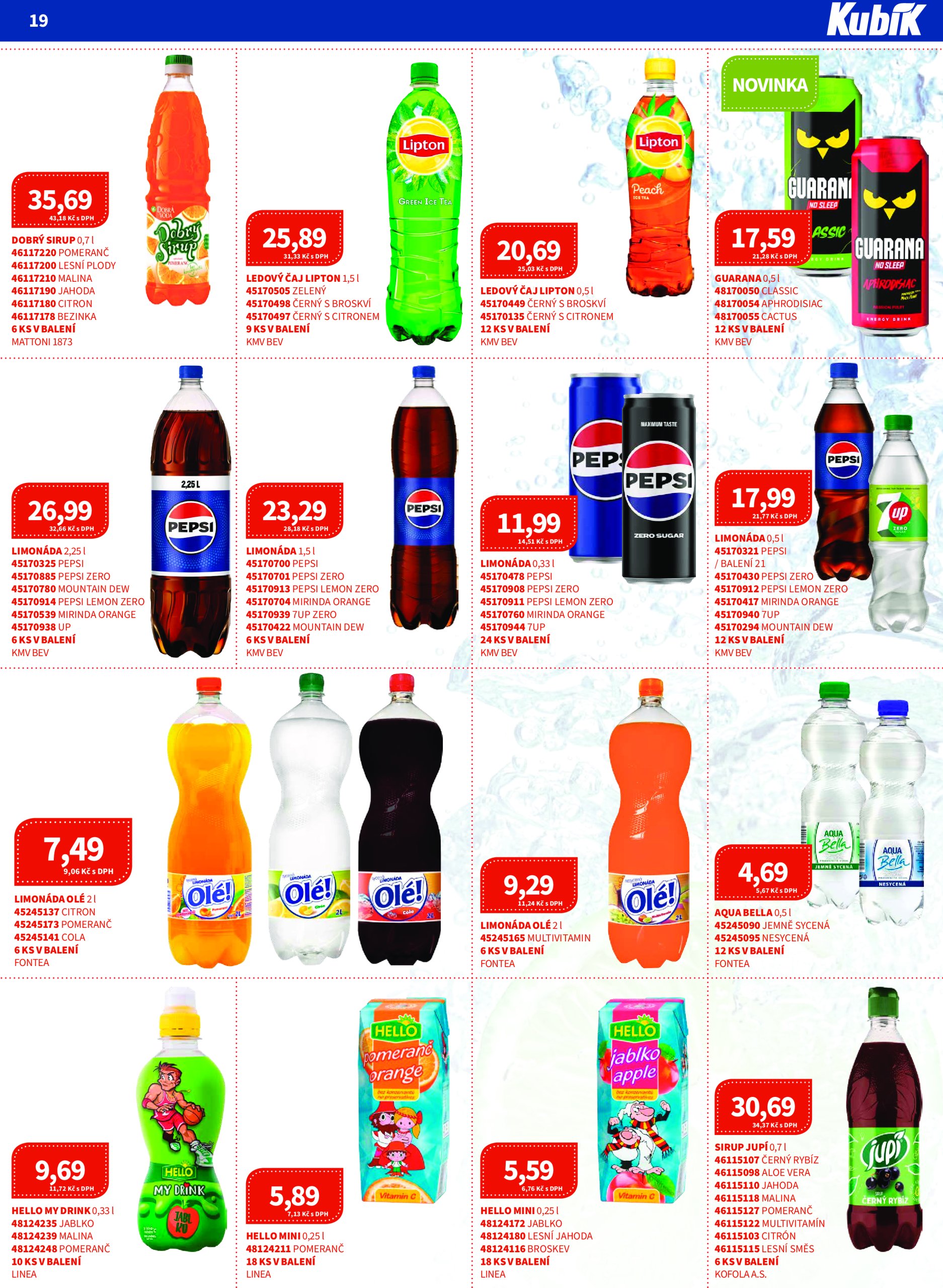 kubik - Leták Kubík - Velkoobchod od 01.06. do 30.06. - page: 19