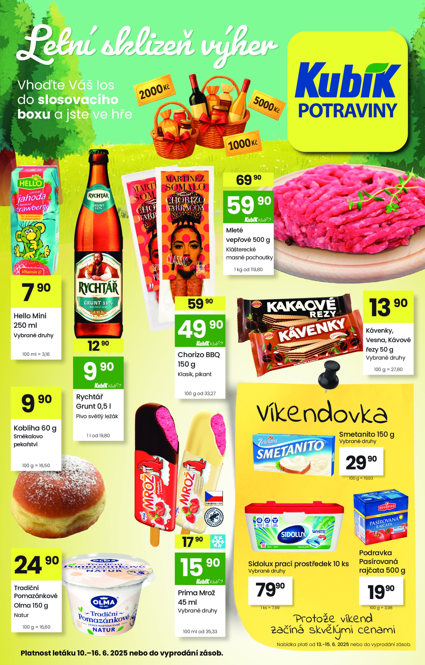 kubik - Leták Kubík od 10.06. do 16.06.