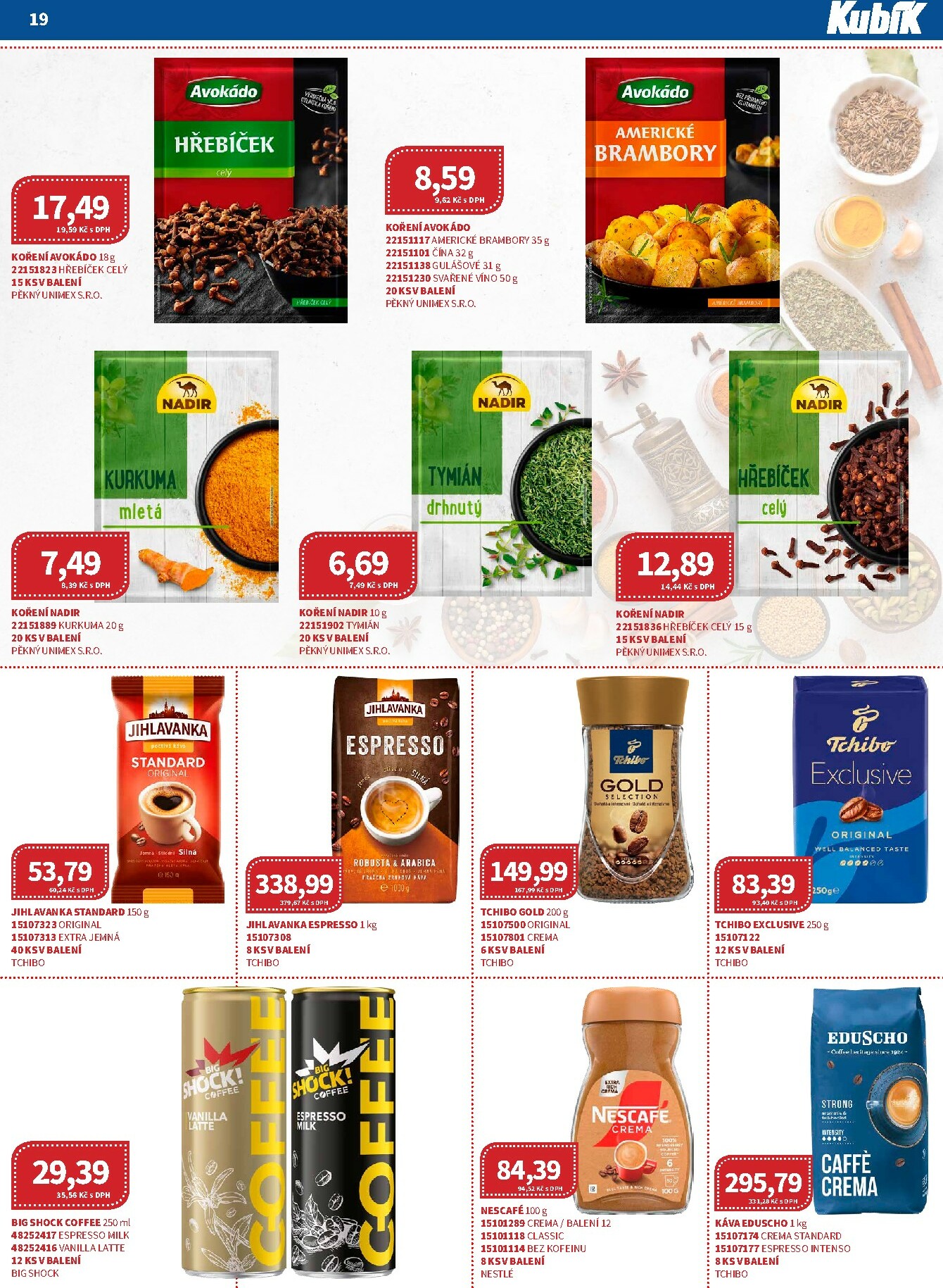 kubik - Aktuální leták Kubík - Velkoobchod od 01.11. do 30.11. - page: 19