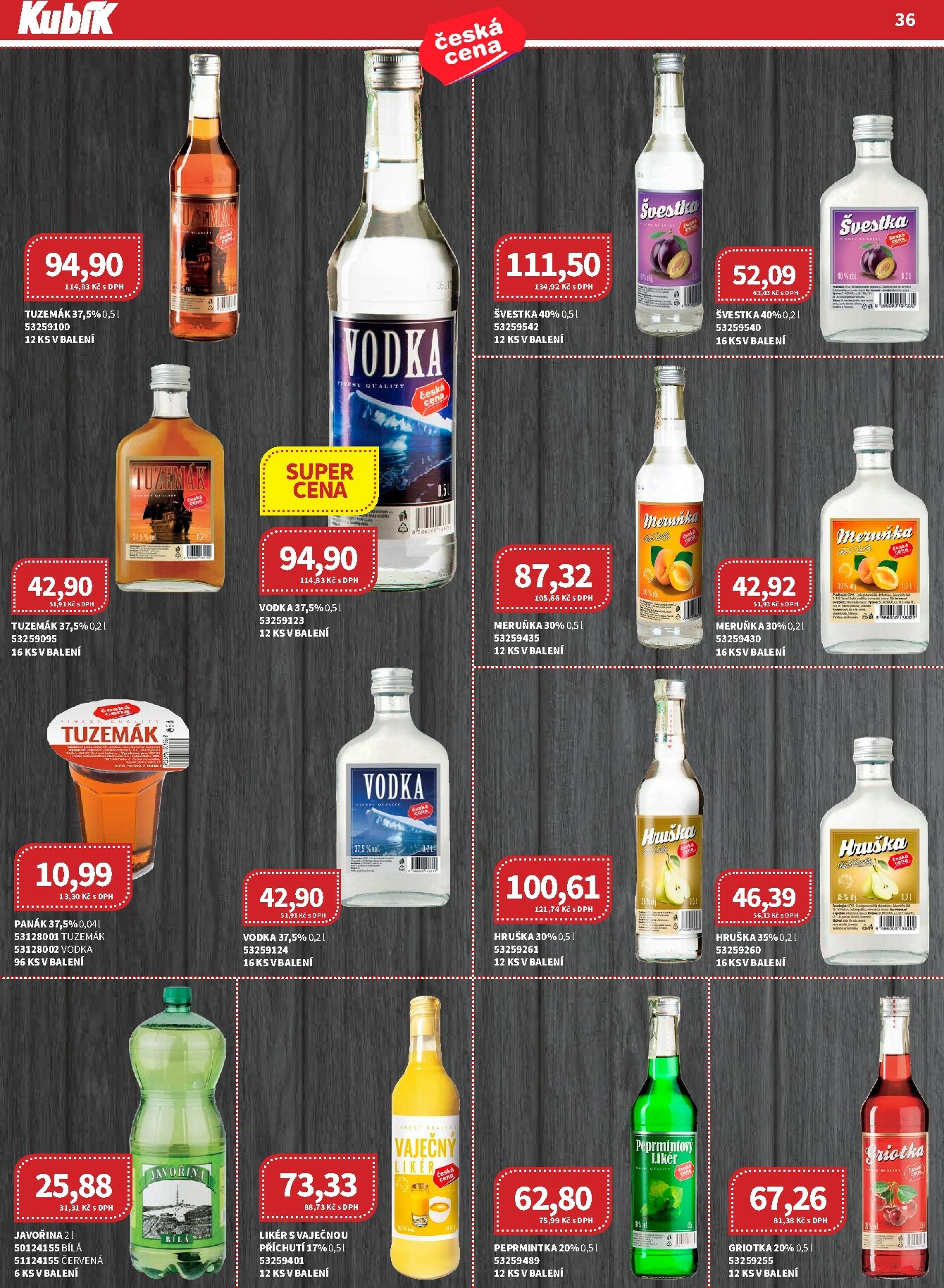 kubik - Aktuální leták Kubík - Velkoobchod od 01.11. do 30.11. - page: 36