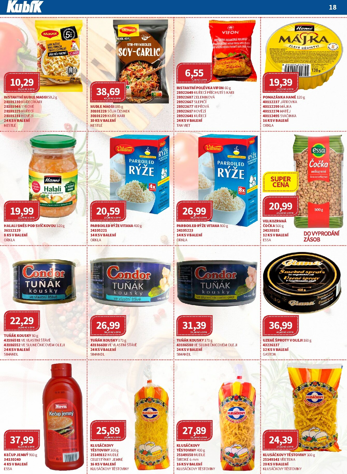 kubik - Aktuální leták Kubík - Velkoobchod od 01.11. do 30.11. - page: 18