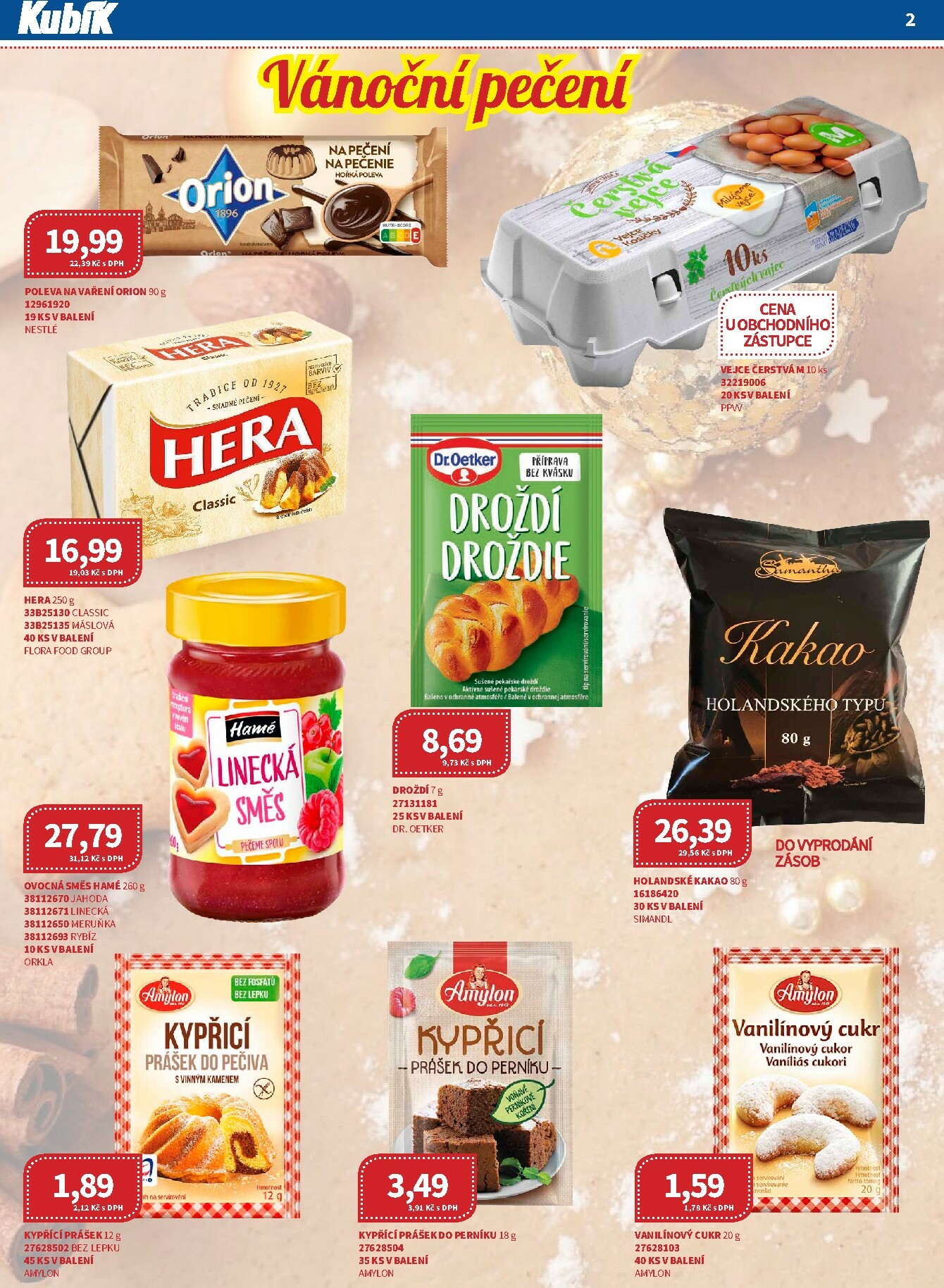 kubik - Aktuální leták Kubík - Velkoobchod od 01.11. do 30.11. - page: 2