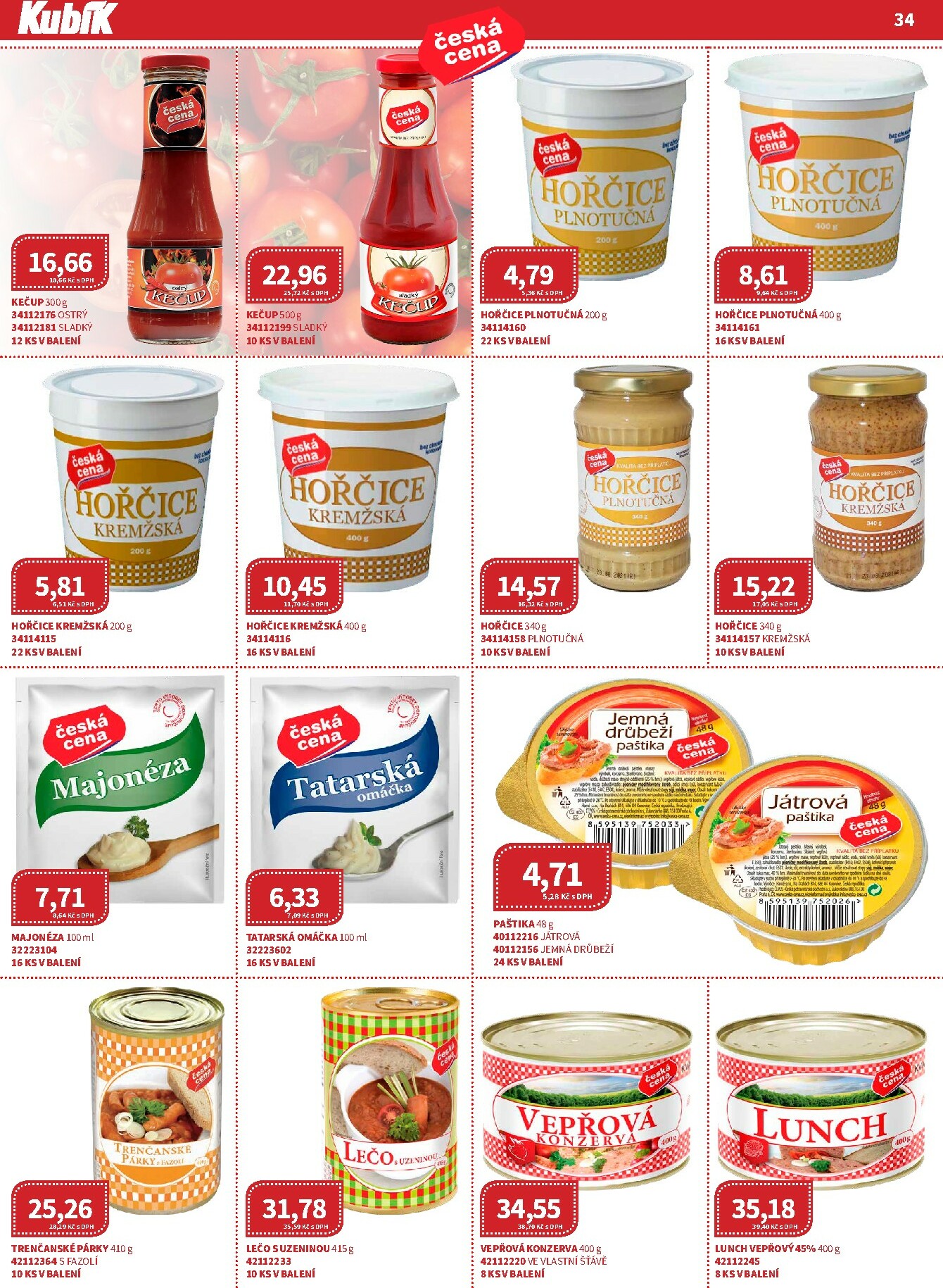 kubik - Aktuální leták Kubík - Velkoobchod od 01.11. do 30.11. - page: 34