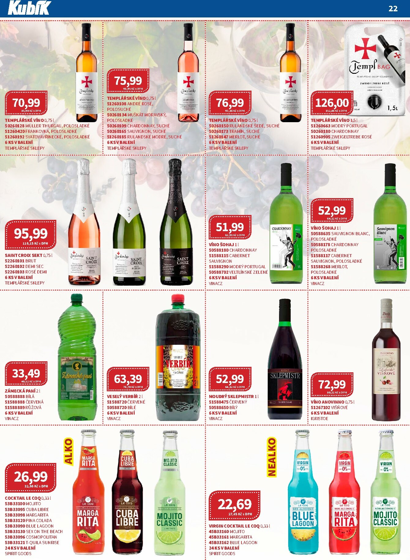 kubik - Aktuální leták Kubík - Velkoobchod od 01.11. do 30.11. - page: 22