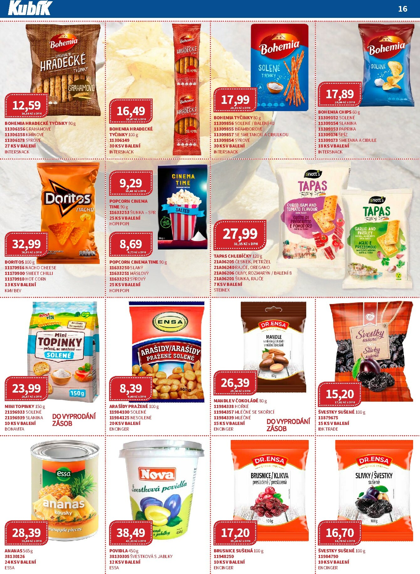 kubik - Aktuální leták Kubík - Velkoobchod od 01.11. do 30.11. - page: 16