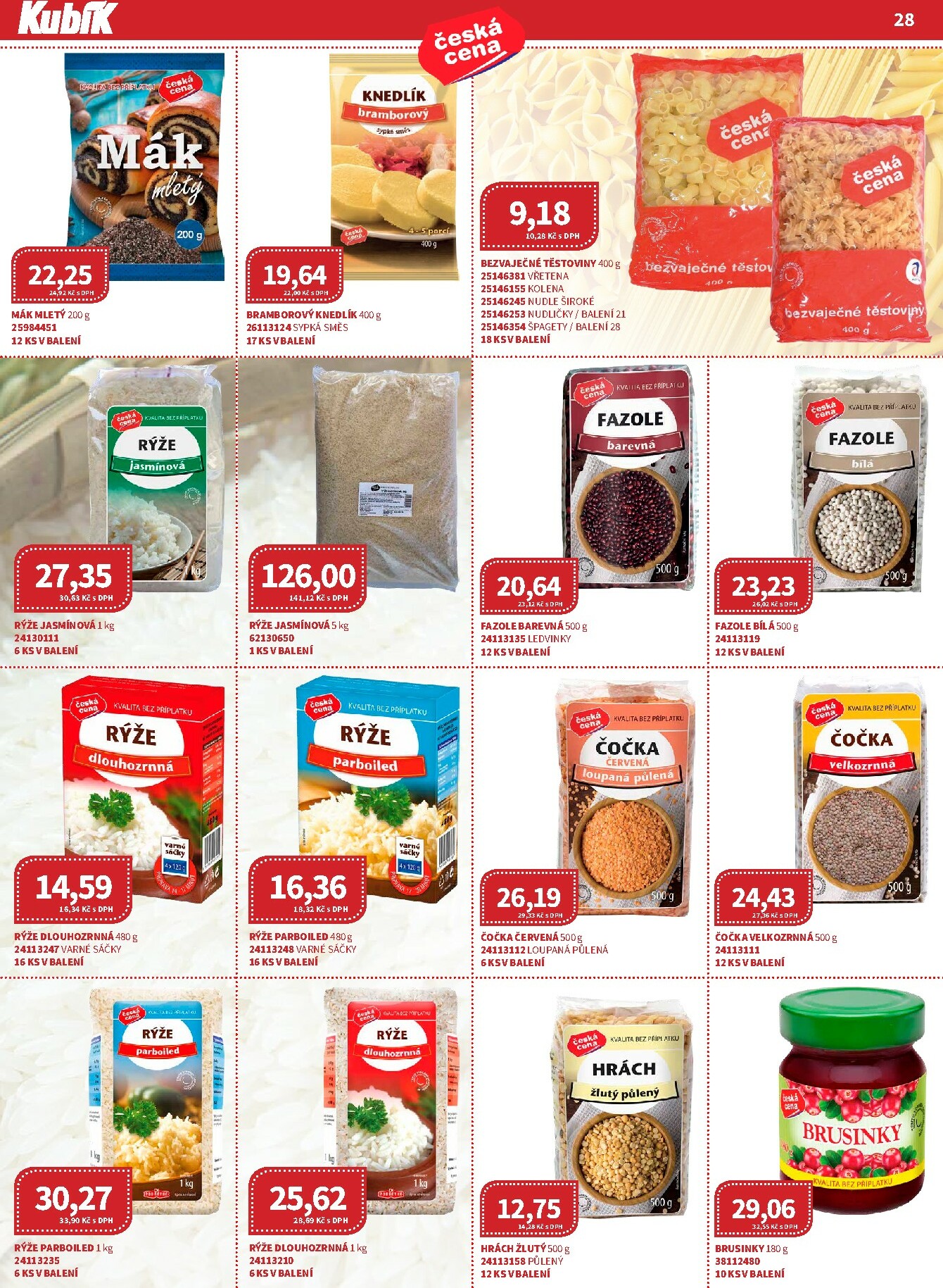 kubik - Aktuální leták Kubík - Velkoobchod od 01.12. do 31.12. - page: 28