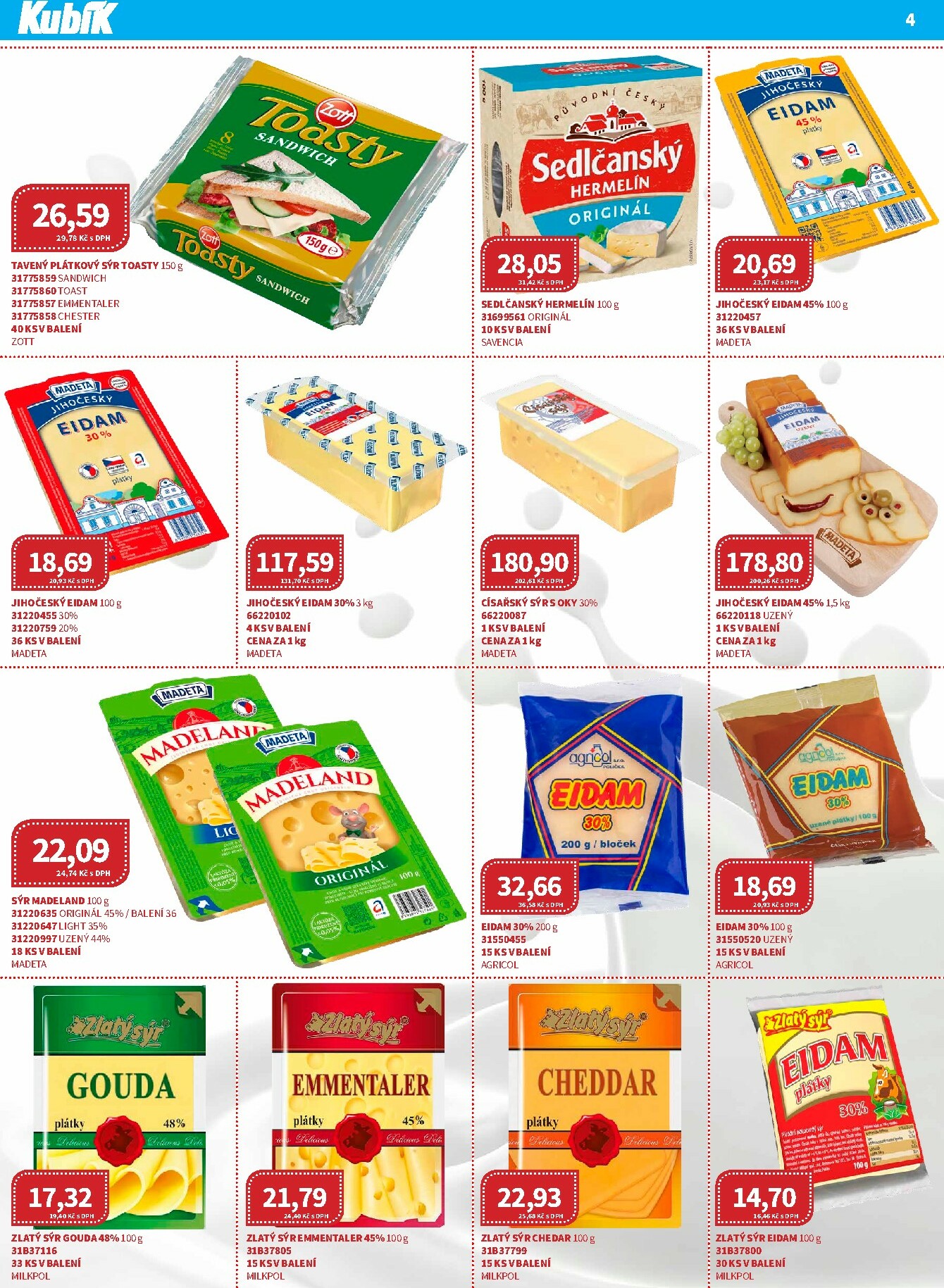 kubik - Aktuální leták Kubík - Velkoobchod od 01.12. do 31.12. - page: 4