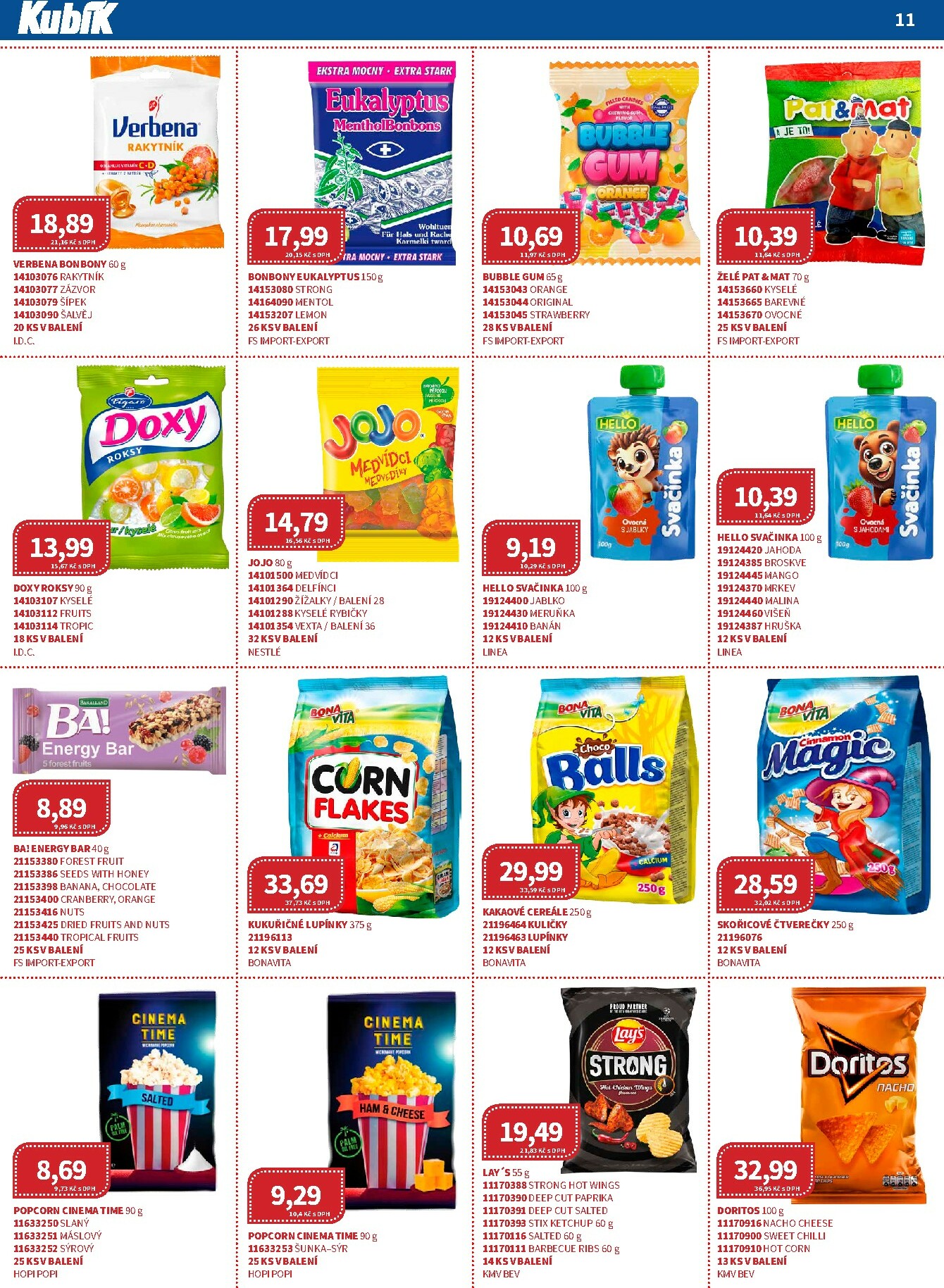 kubik - Aktuální leták Kubík - Velkoobchod od 01.01. do 31.01. - page: 11