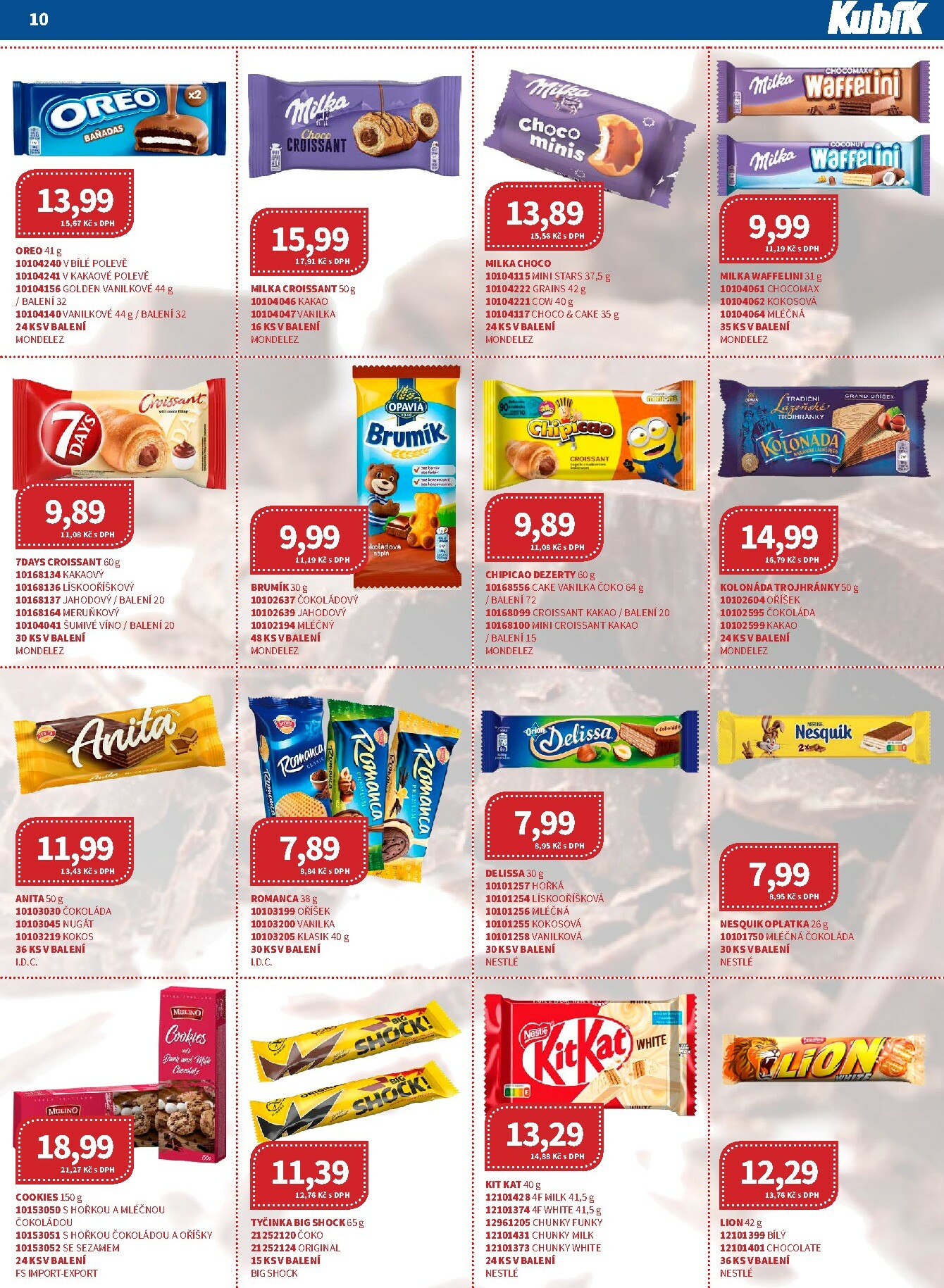 kubik - Aktuální leták Kubík - Velkoobchod od 01.01. do 31.01. - page: 10