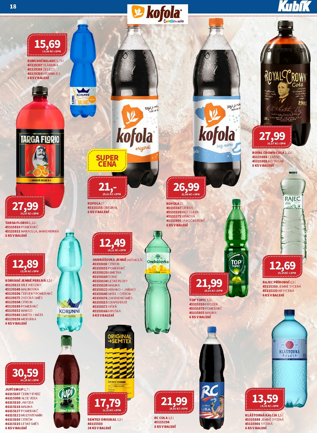 kubik - Aktuální leták Kubík - Velkoobchod od 01.01. do 31.01. - page: 18