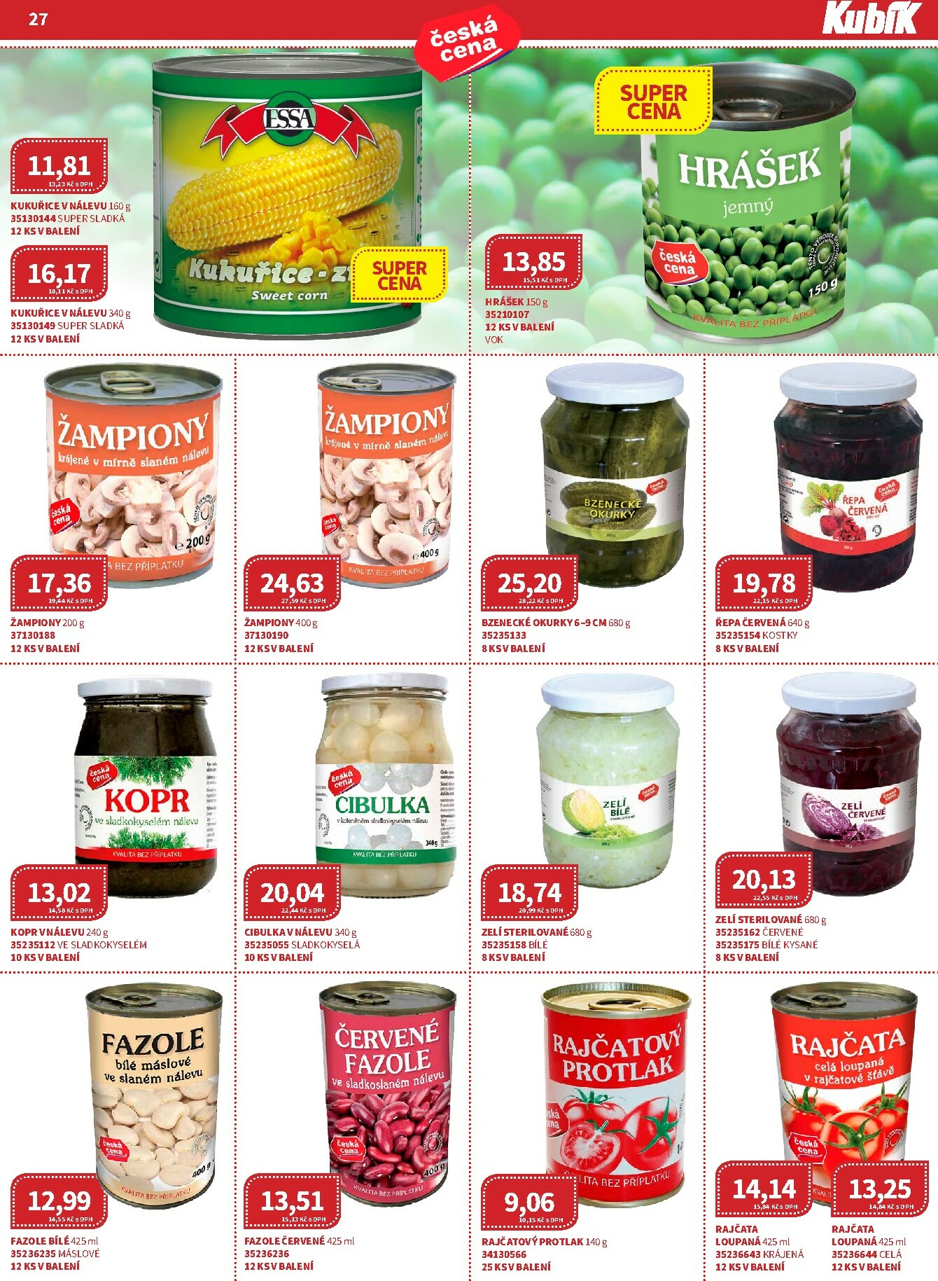 kubik - Aktuální leták Kubík - Velkoobchod od 01.01. do 31.01. - page: 27