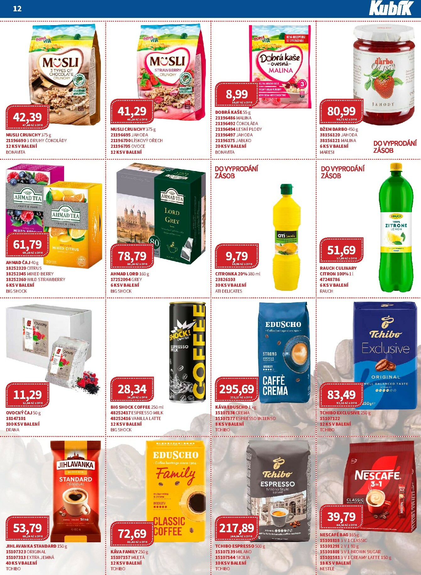 kubik - Aktuální leták Kubík - Velkoobchod od 01.01. do 31.01. - page: 12
