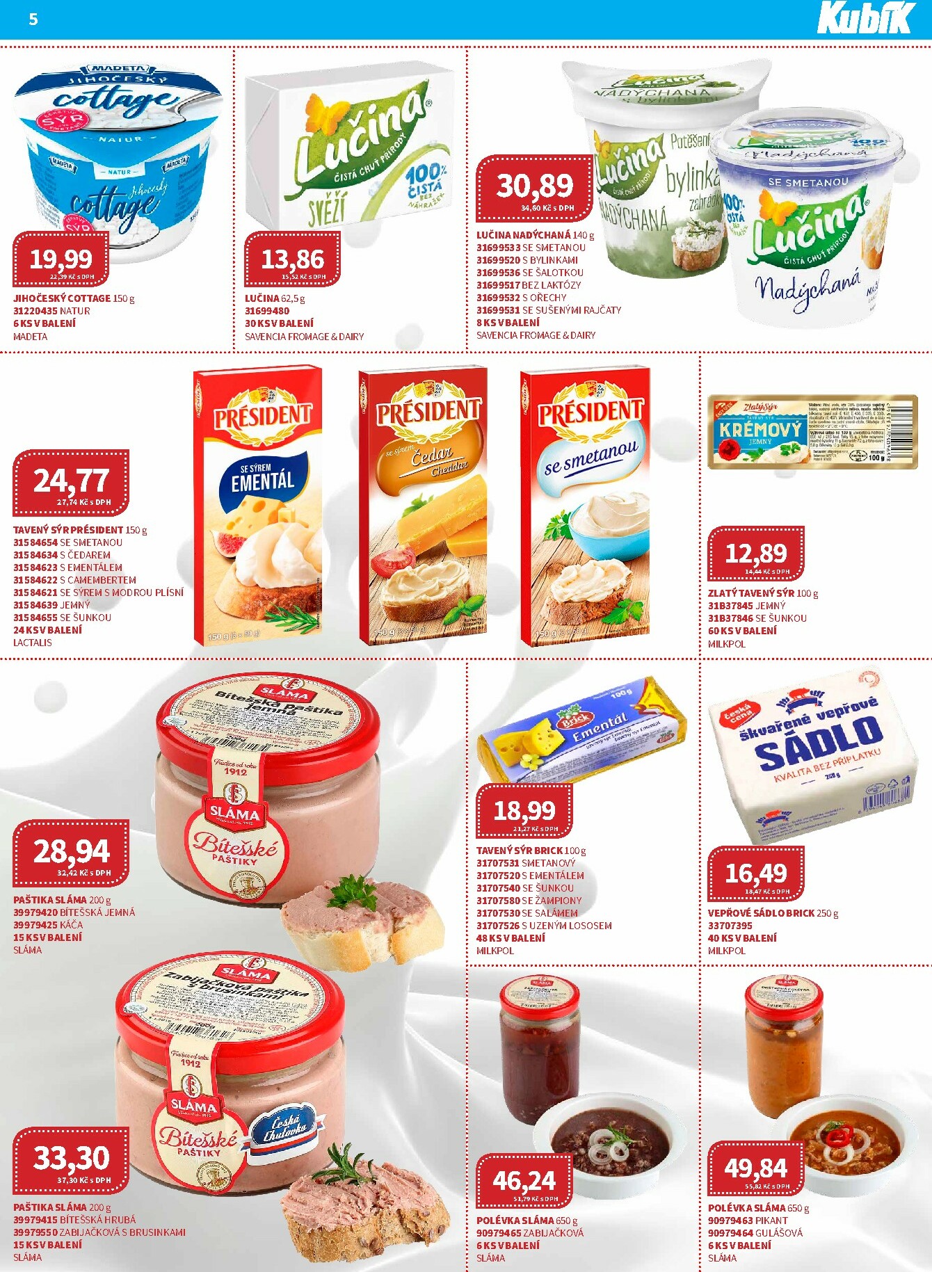 kubik - Aktuální leták Kubík - Velkoobchod od 01.01. do 31.01. - page: 5