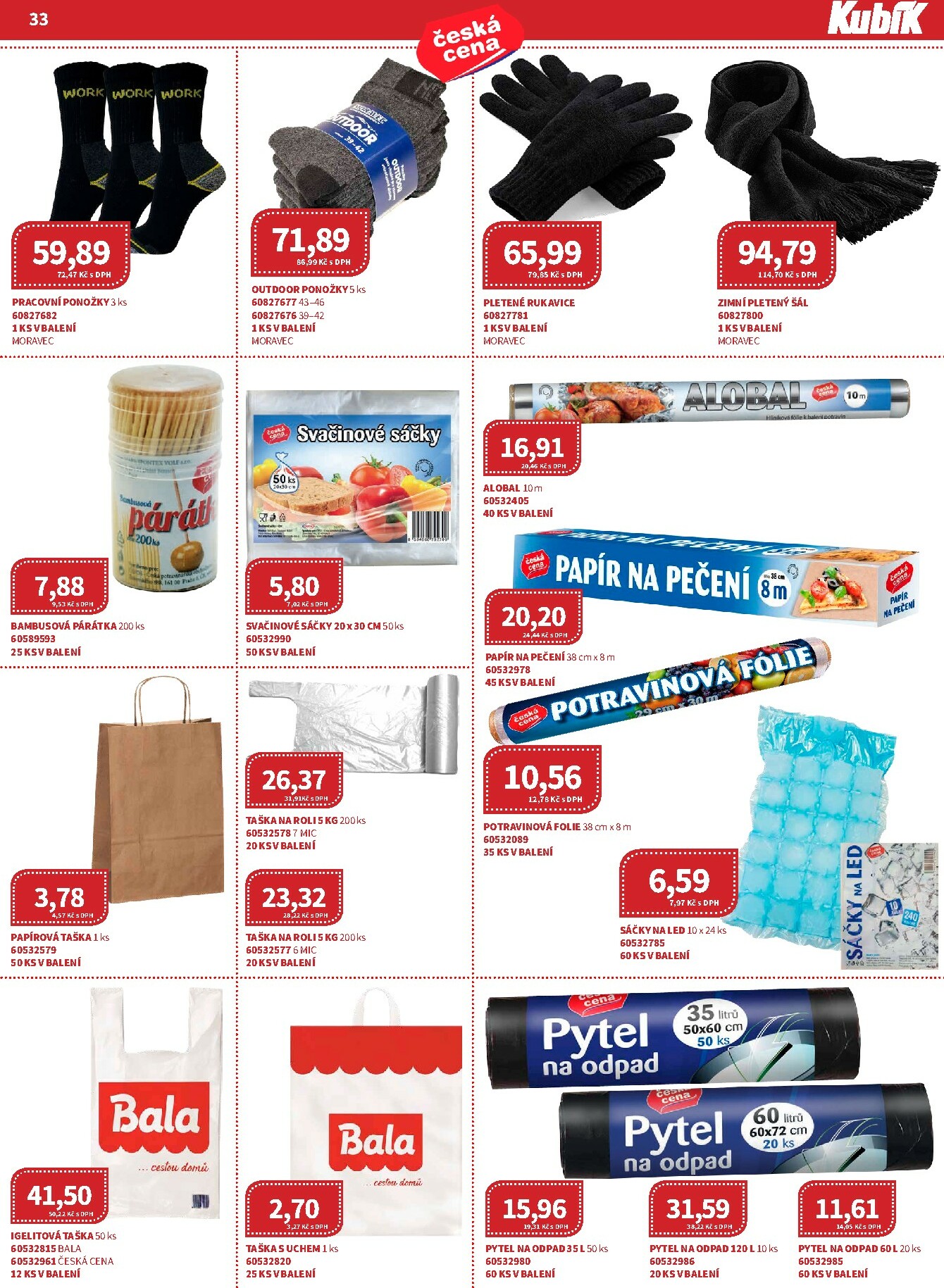 kubik - Aktuální leták Kubík - Velkoobchod od 01.01. do 31.01. - page: 33