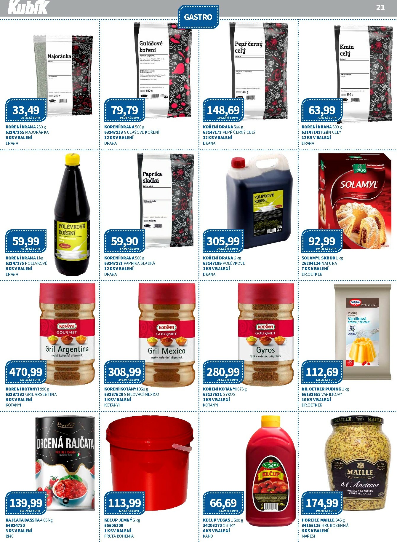 kubik - Aktuální leták Kubík - Velkoobchod od 01.01. do 31.01. - page: 21