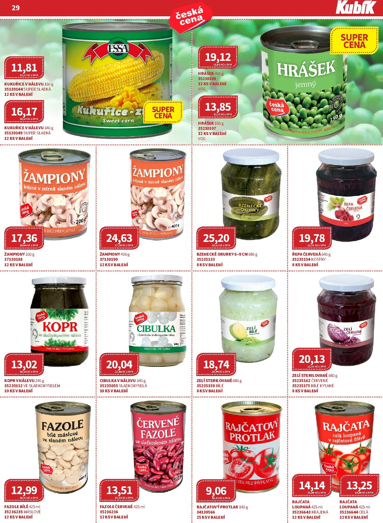 kubik - Kubík - Velkoobchod leták platný od neděle 01.02.2026 do soboty 28.02.2026 - page: 29