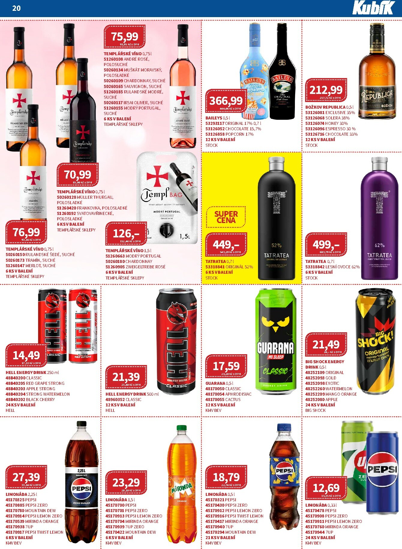 kubik - Kubík - Velkoobchod leták platný od neděle 01.02.2026 do soboty 28.02.2026 - page: 20