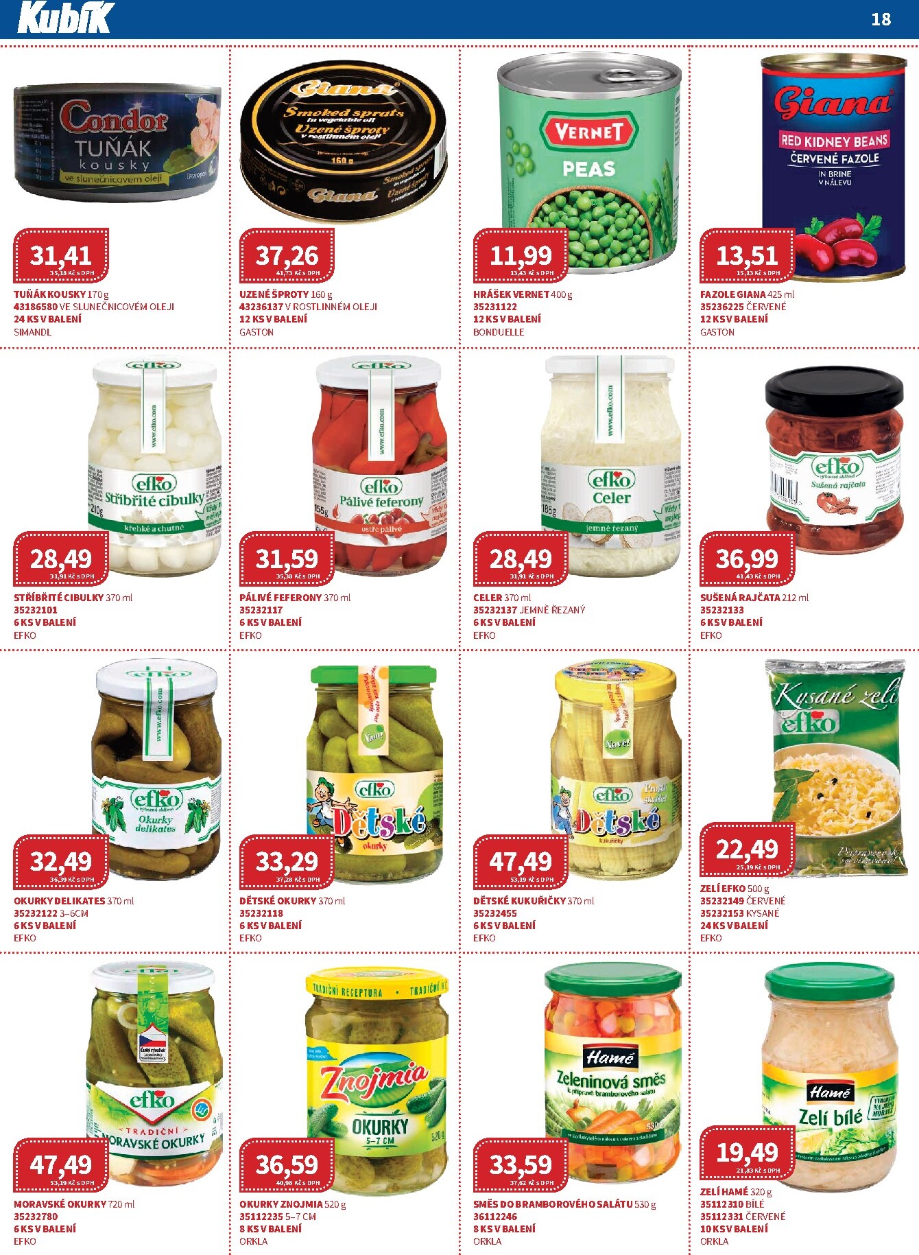 kubik - Kubík - Velkoobchod leták platný od neděle 01.03.2026 do úterý 31.03.2026 - page: 18