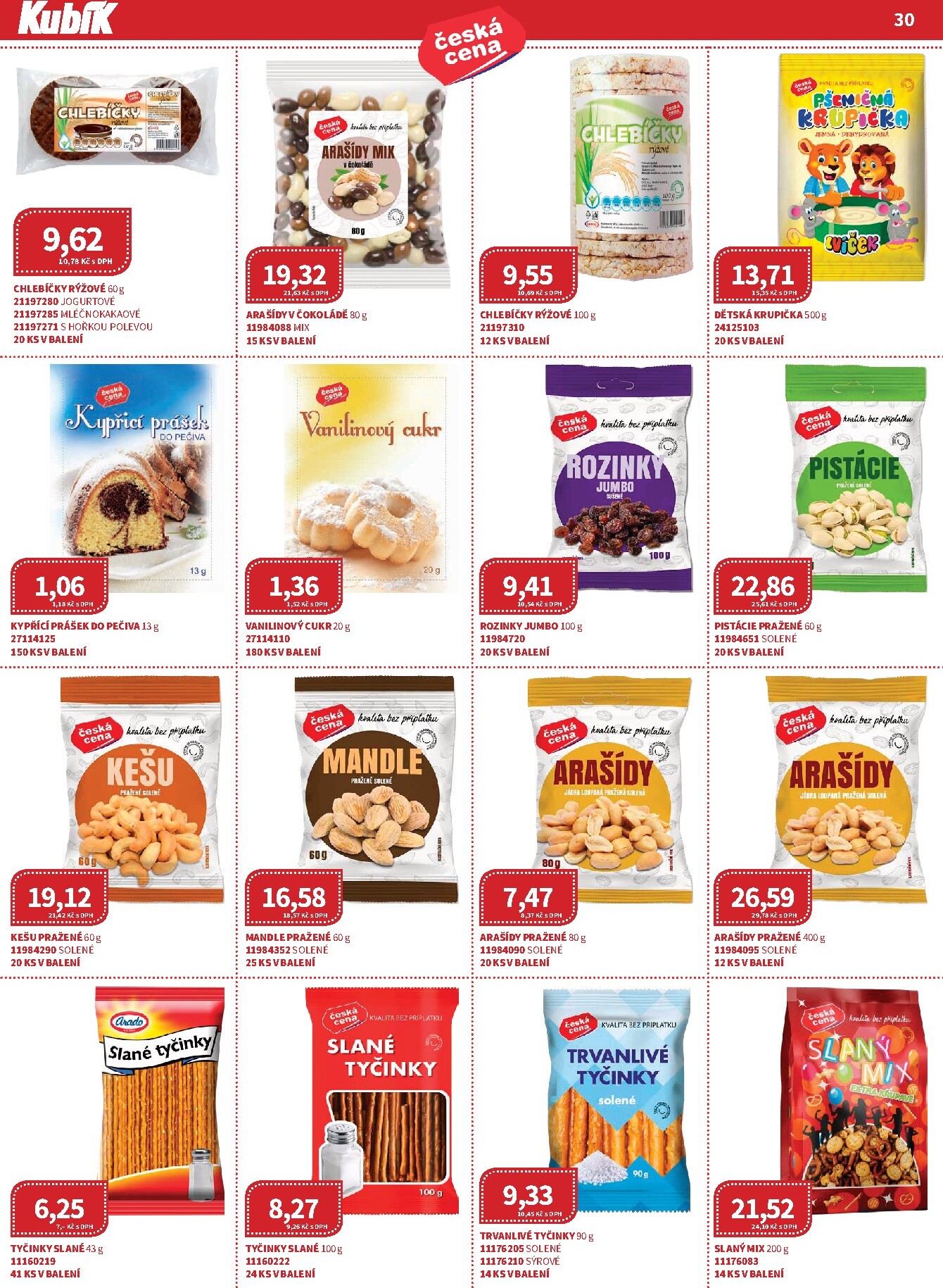kubik - Kubík - Velkoobchod leták platný od neděle 01.03.2026 do úterý 31.03.2026 - page: 30