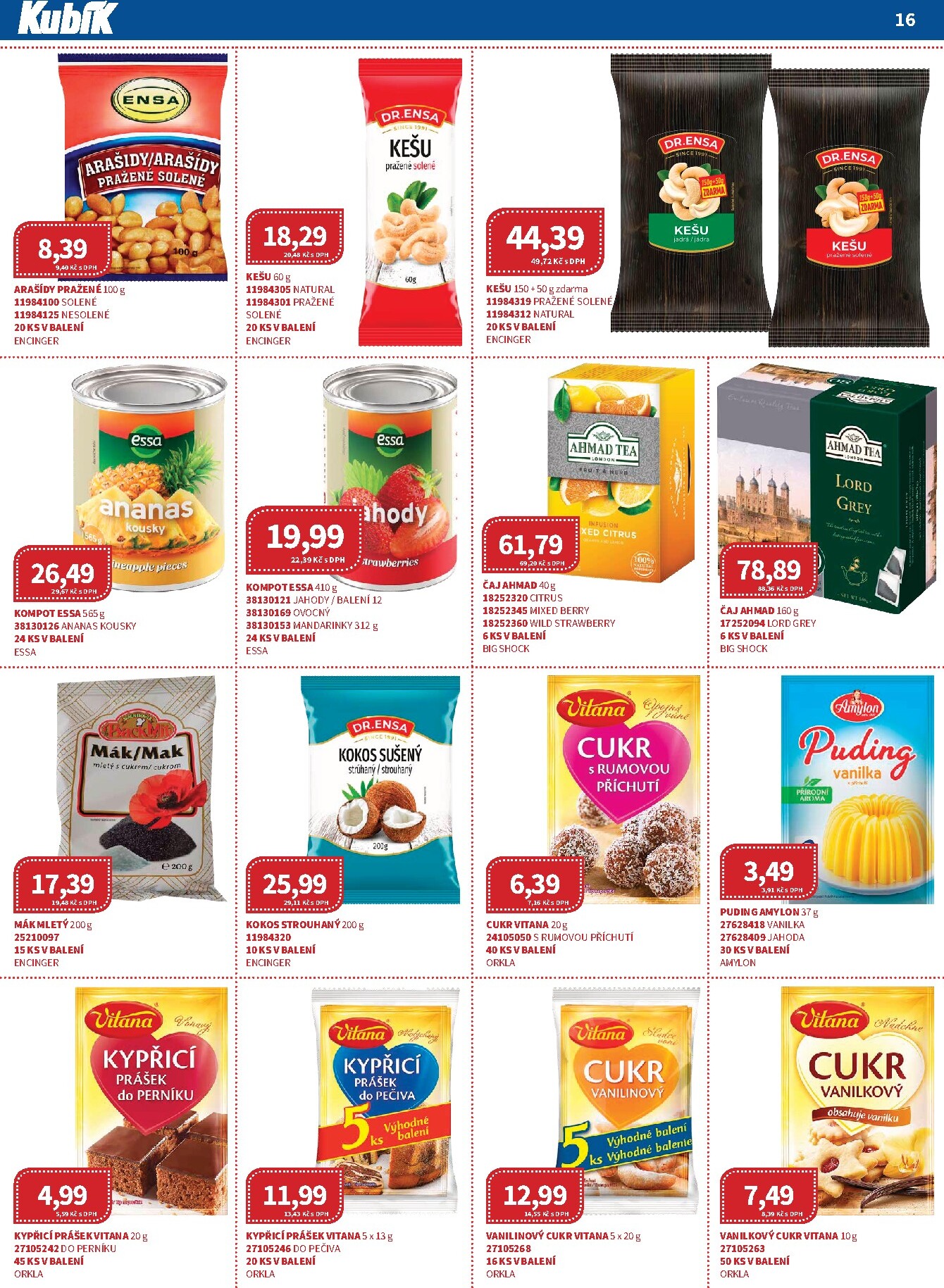 kubik - Kubík - Velkoobchod leták platný od neděle 01.03.2026 do úterý 31.03.2026 - page: 16